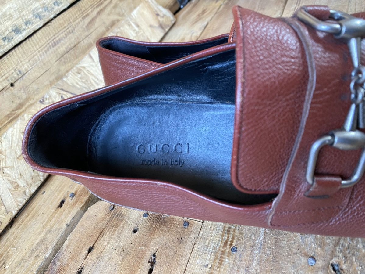 Gucci Gucci horsebit oxford cap-toe leather shoes sz uk 9 Size US 10 / EU 43 - 16 Thumbnail