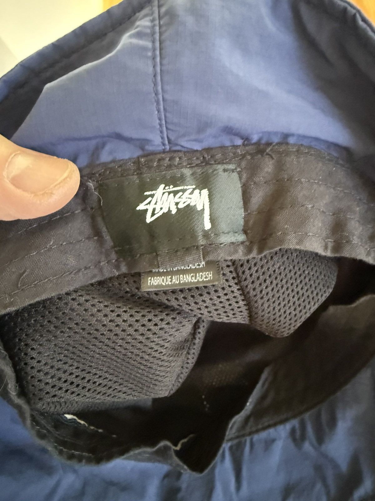Stussy Stussy Navy Bucket Hat Small/Medium Size ONE SIZE - 2 Thumbnail