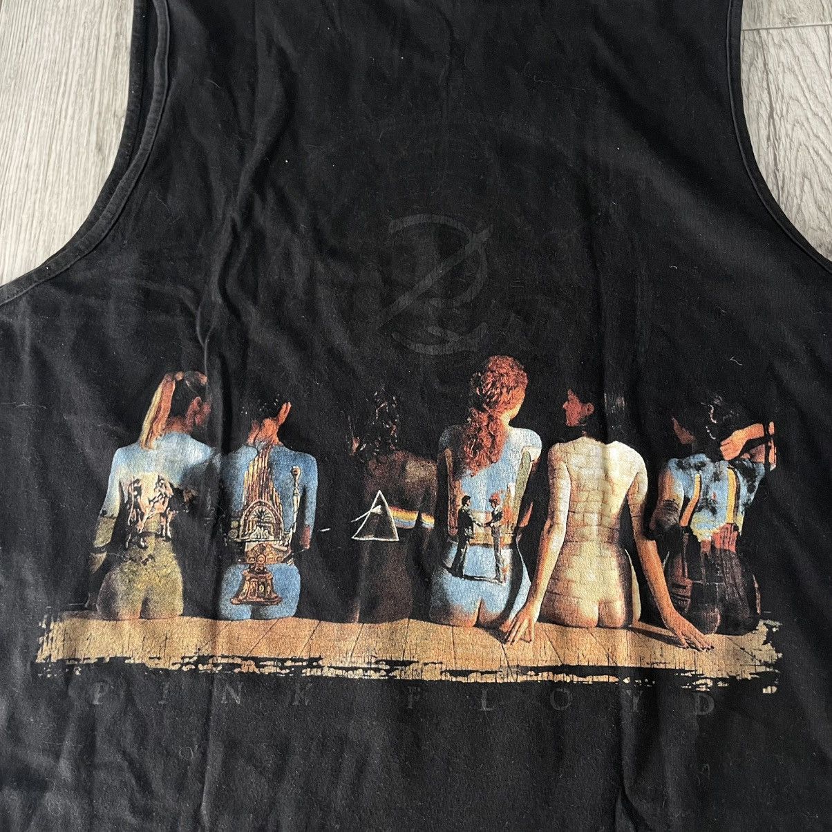 Other 90s Vintage Pink Floyd Shirt Vintage wooden Tee album covers Size US M / EU 48-50 / 2 - 2 Thumbnail
