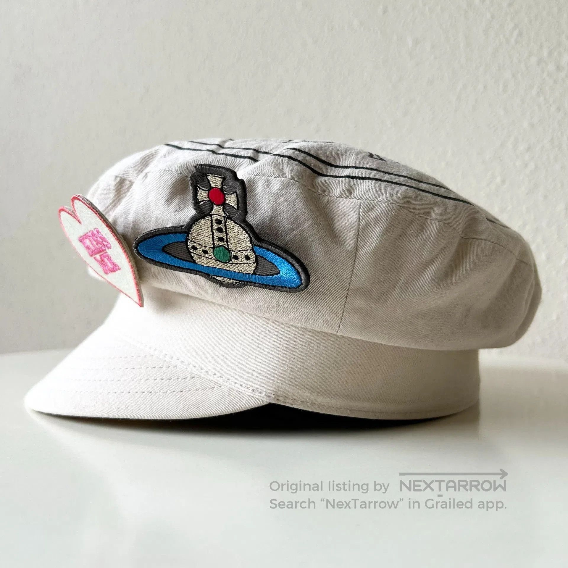 Vivienne Westwood Vivienne Westwood Vintage Pig Badge Newsboy Cap. Size ONE SIZE - 3 Thumbnail
