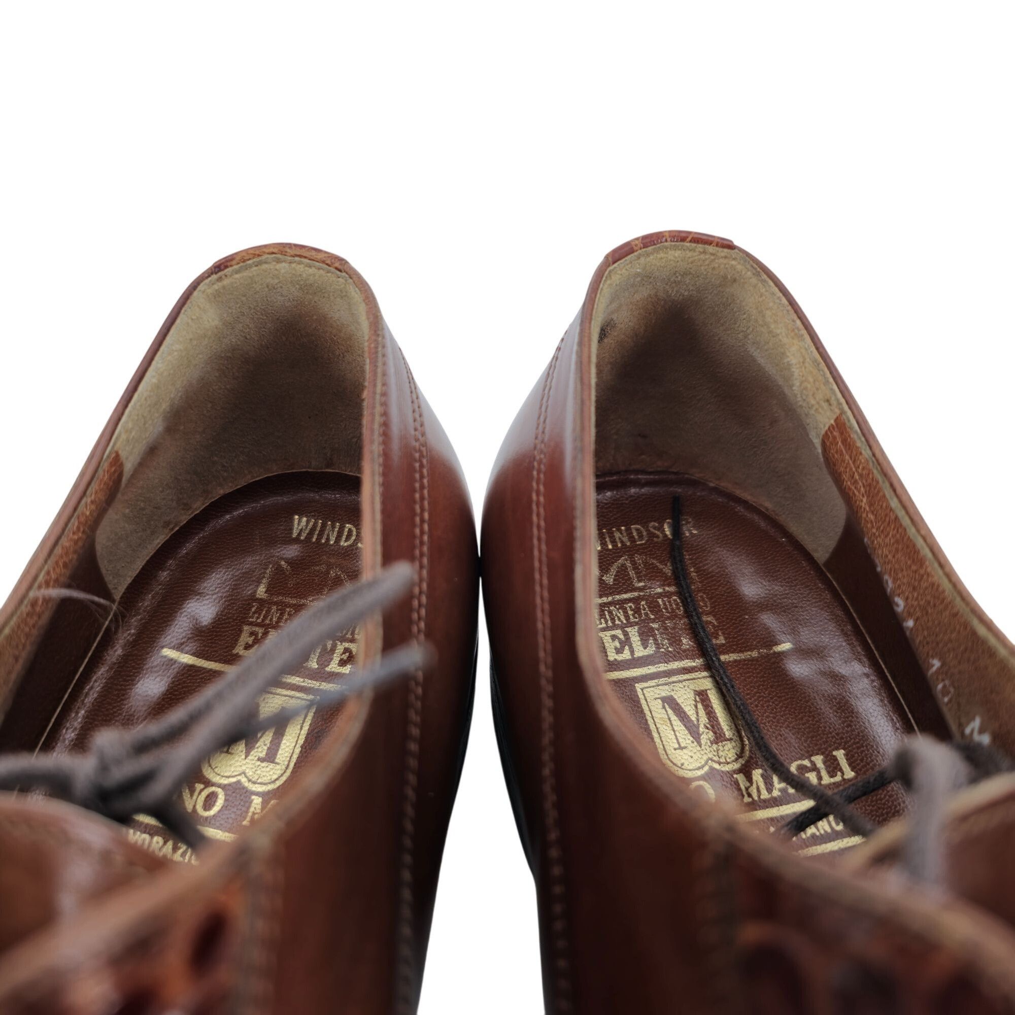 Bruno Magli Exotic Bruno Magli Italy Brown Alligator Leather Oxfords 10M Size US 10 / EU 43 - 12 Thumbnail