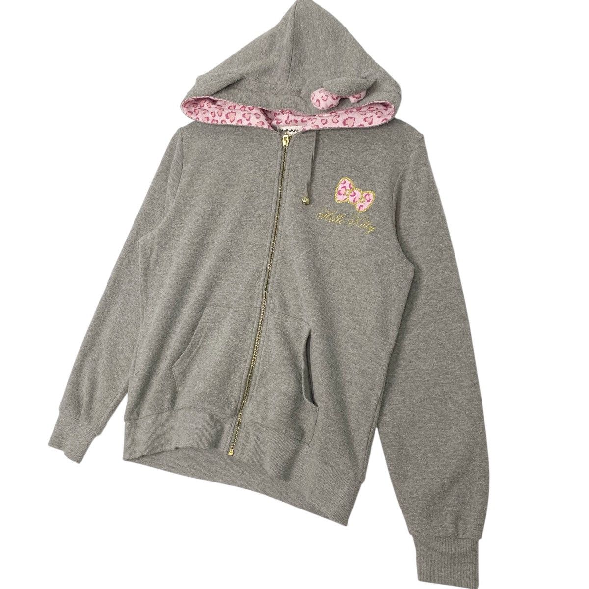 Vintage Vintage Hello Kitty Hoodie Printed Sweater Gray Size L Size L / US 10 / IT 46 - 2 Thumbnail