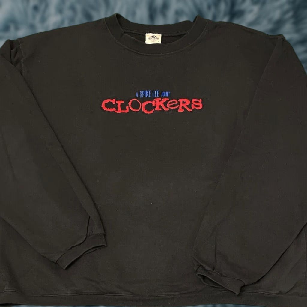 Lee VINTAGE Spike Lee Clockers Movie Promo 1995 Shirt Mens XL Long Sleeve Black 90s Mens Size US XL / EU 56 / 4 - 1 Thumbnail