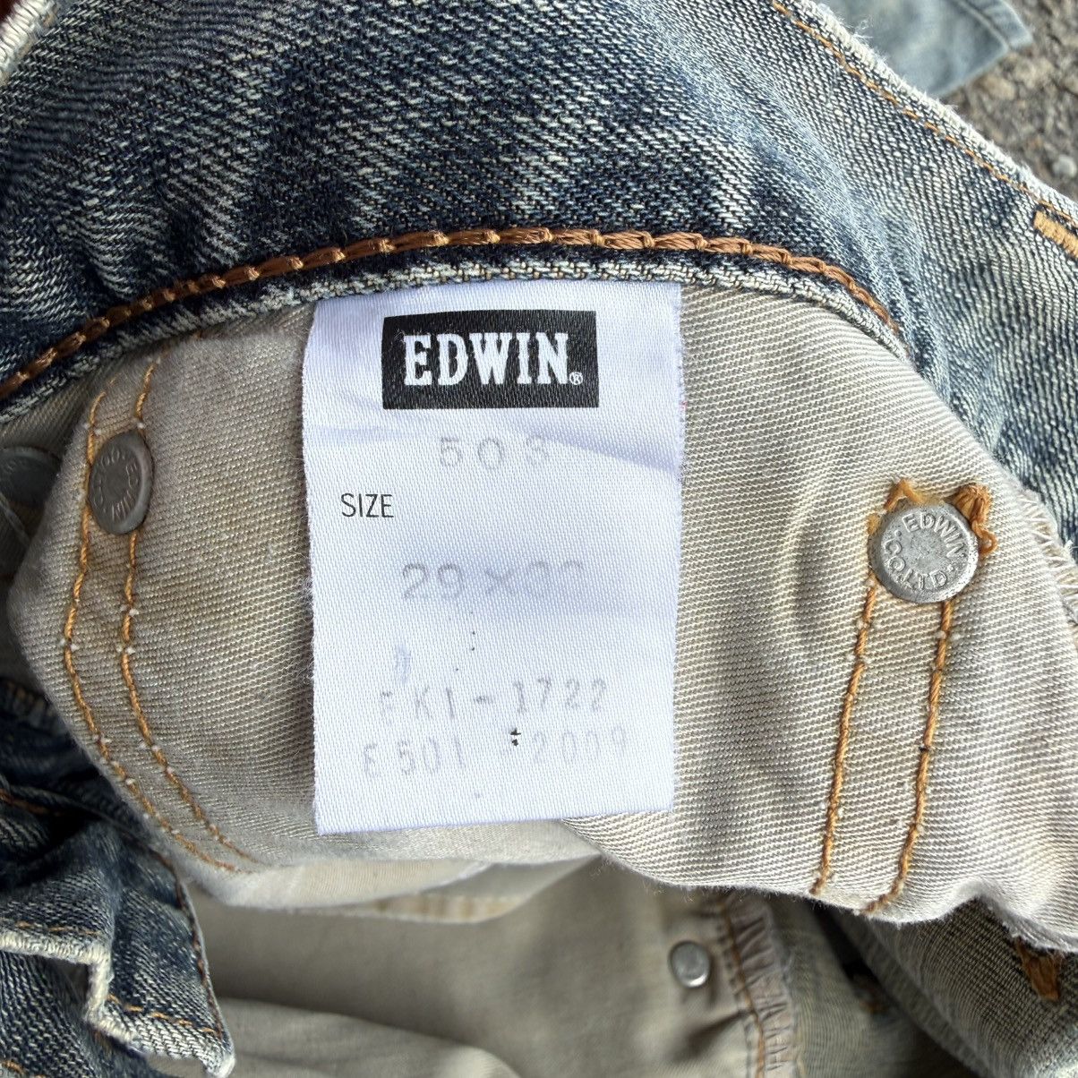 Edwin Vintage Edwin Faded Blue Denim Jean Pants Size US 31 - 15 Thumbnail