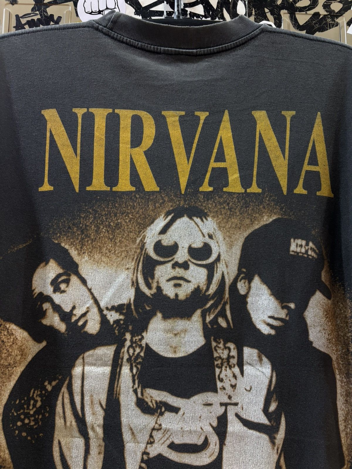 Band Tees Nirvana vintage tee 90’s Size US M / EU 48-50 / 2 - 9 Thumbnail