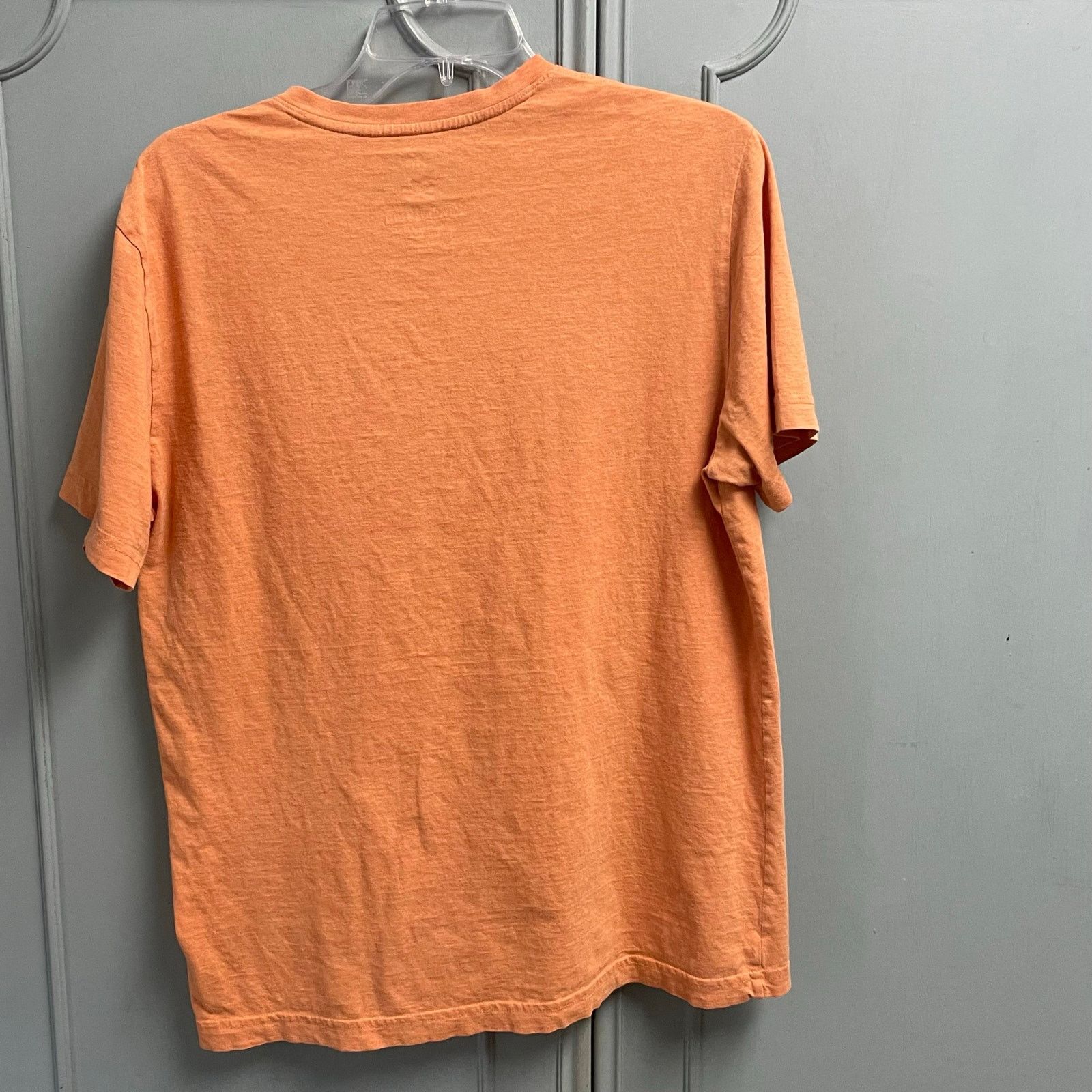 Psycho Bunny Psycho Bunny Orange V-Neck Mens Tee Pima Cotton Medium 5 Size US M / EU 48-50 / 2 - 4 Thumbnail