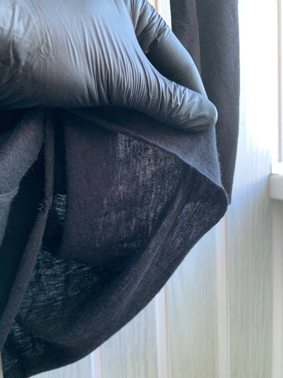 Rick Owens Rick Owens Lilies Black Angora Wool Blend Turtleneck Dress Size M / US 6-8 / IT 42-44 - 15 Thumbnail