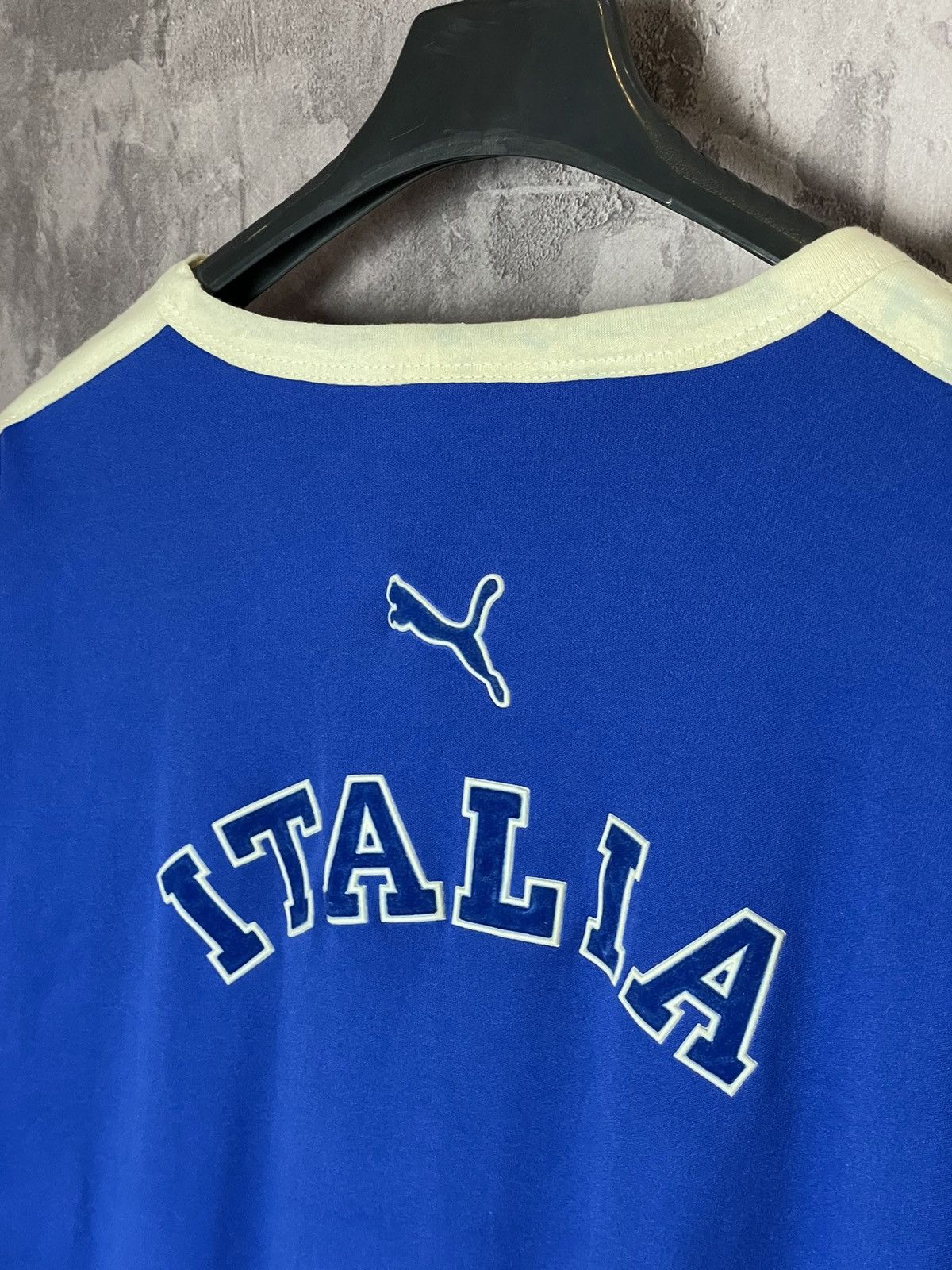 Puma × Vintage 2000s Puma Italy Vintage Training Jersey Size US XL / EU 56 / 4 - 8 Thumbnail