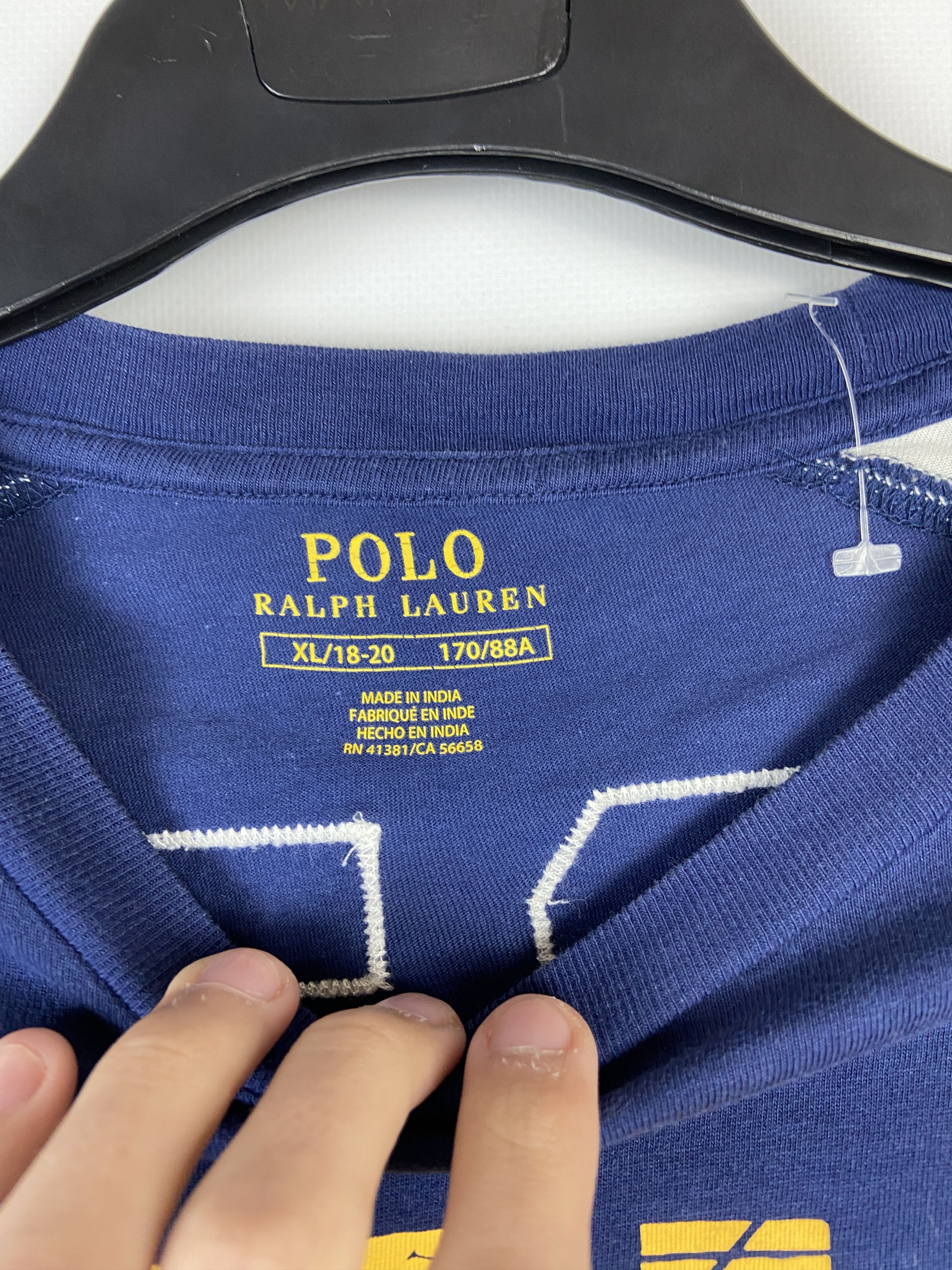 Polo Ralph Lauren Vintage Polo Ralph Lauren Long Sleeve T-Shirts Size US XL / EU 56 / 4 - 5 Thumbnail