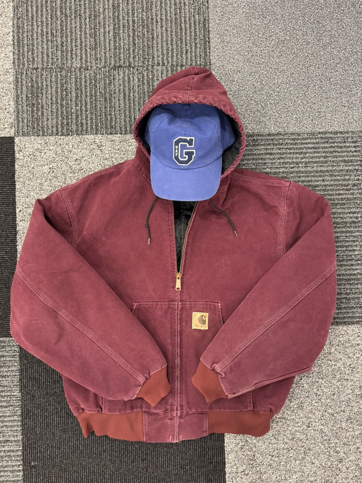 Carhartt Carhartt Active Jacket JQ246 usa vintage og Size US XL / EU 56 / 4 - 1 Thumbnail