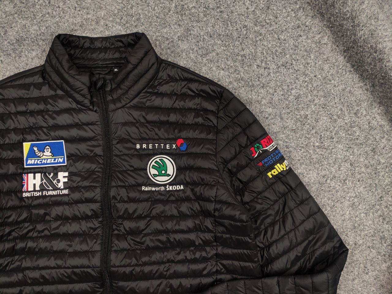 Other Skoda x Brettex Racing Logo Style Casual Quilted Jacket Size US XL / EU 56 / 4 - 4 Thumbnail