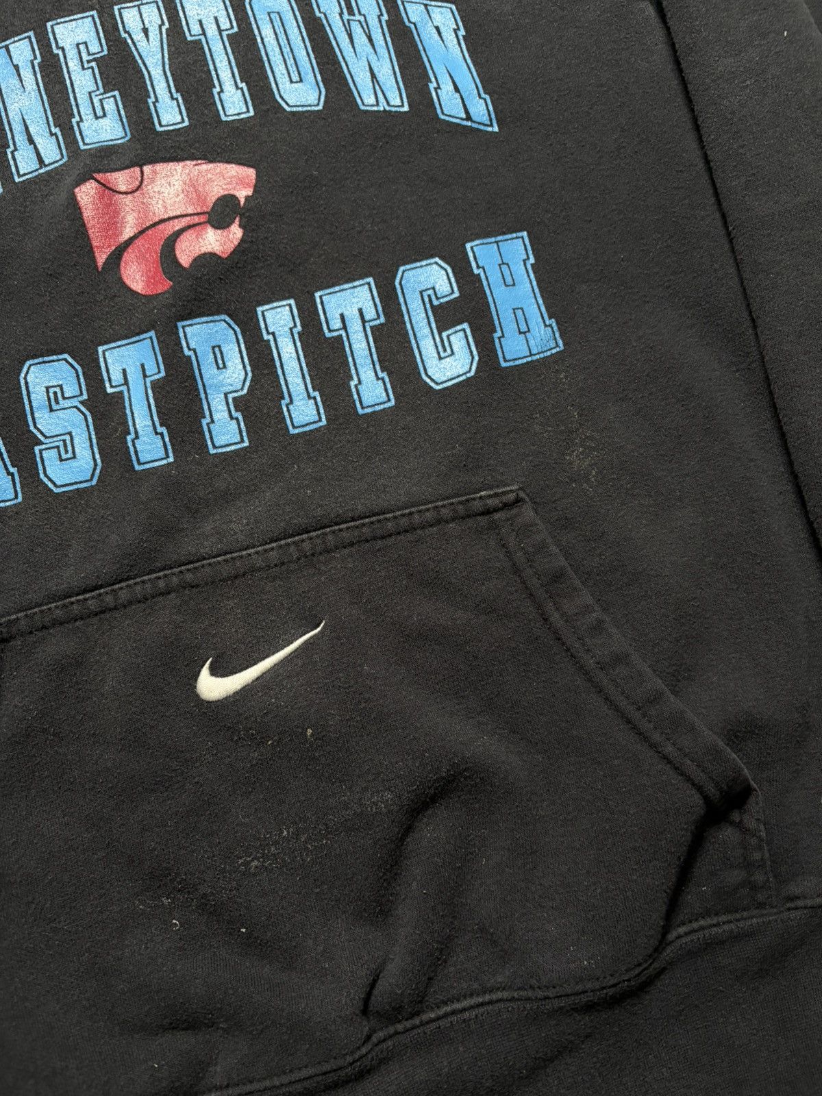 Nike Nike University Retro 00s Vintage Hoodie y2k central Swoosh Size US M / EU 48-50 / 2 - 4 Thumbnail