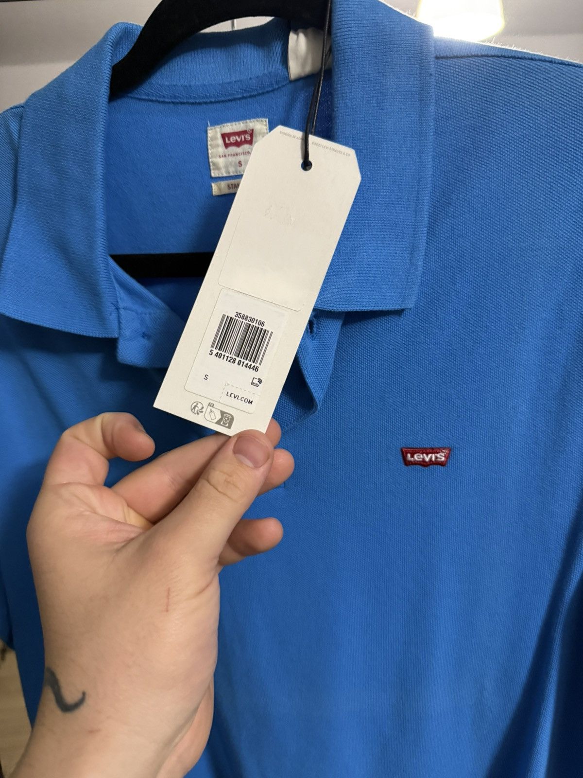 Levi's Levis t-shirt Polo size S new Size US S / EU 44-46 / 1 - 4 Thumbnail