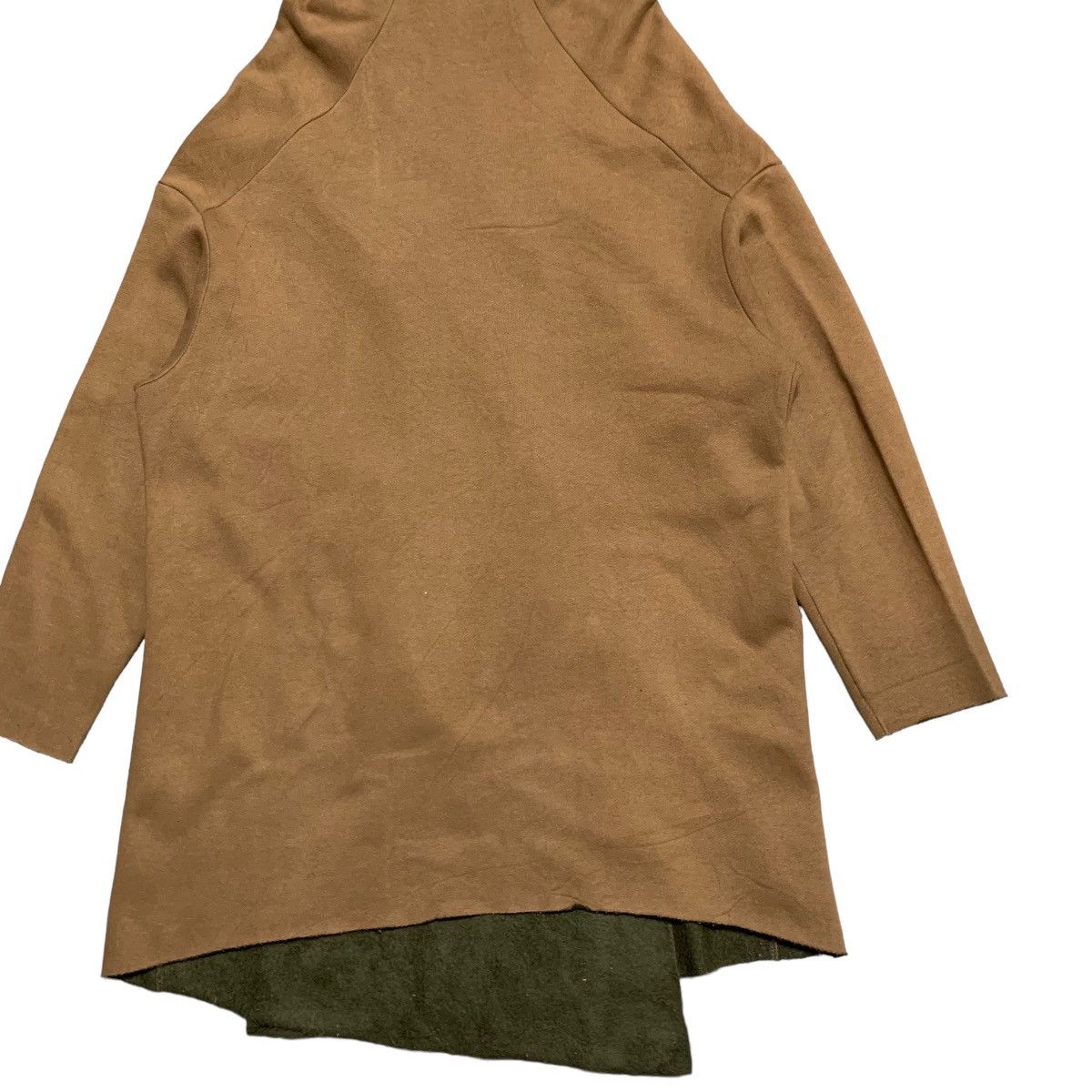 Japanese Brand Mizuiro Industries Buttonless Coat Size L / US 10 / IT 46 - 10 Thumbnail