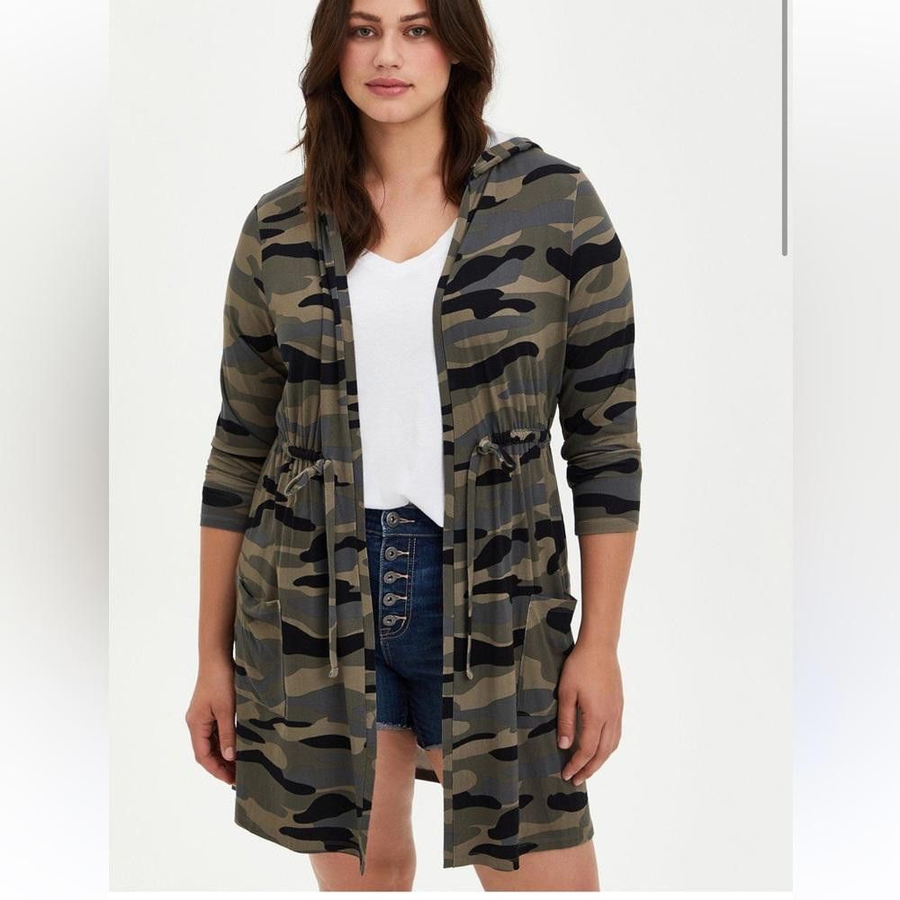 Torrid Torrid l Super Soft Camp Hoodie Jacket 1X Size XL / US 12-14 / IT 48-50 - 1 Thumbnail