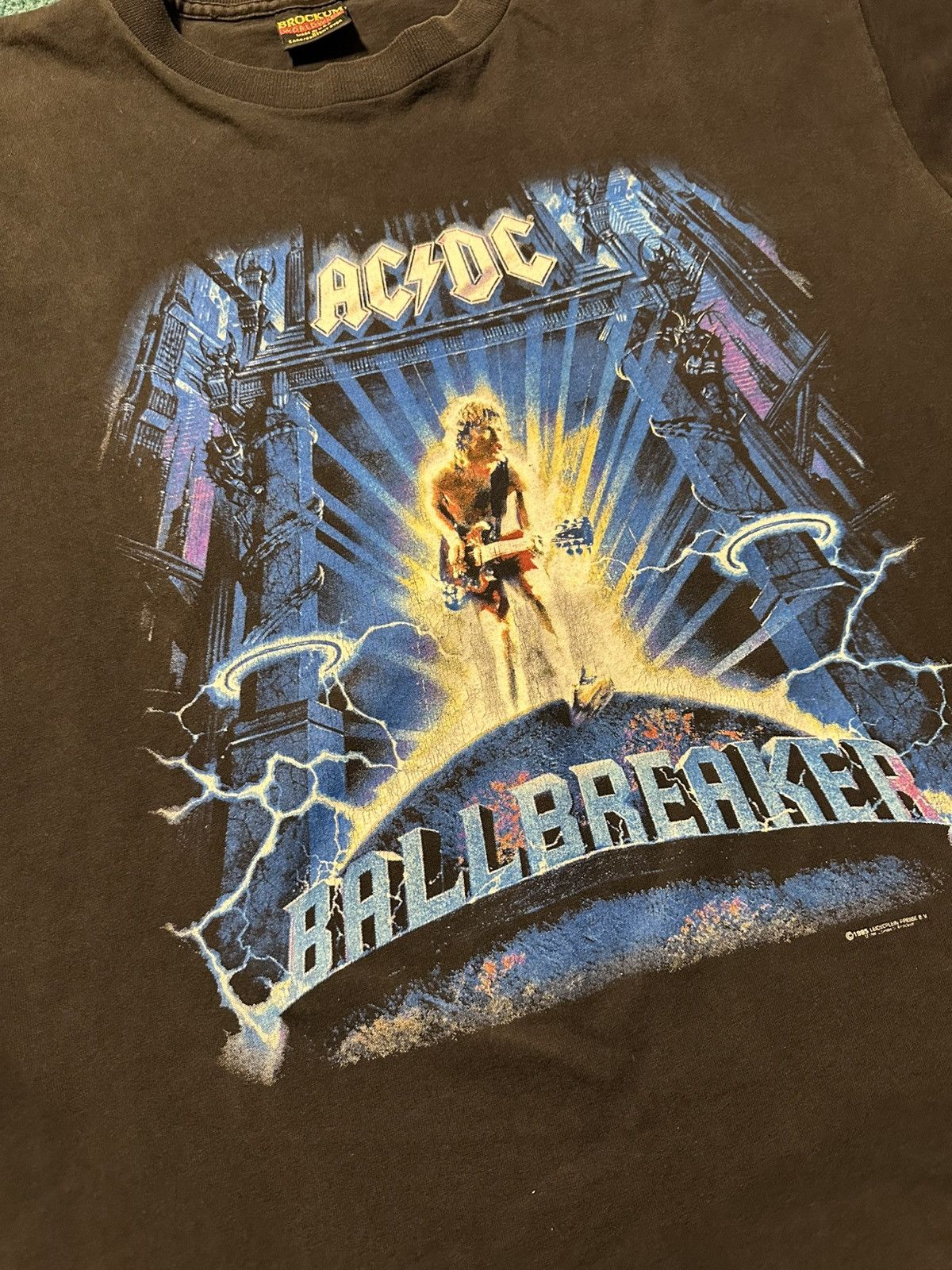 AC/DC × Band Tees × Brockum Vintage 1995 AC/DC Ballbreaker Brockum Size US XL / EU 56 / 4 - 2 Thumbnail