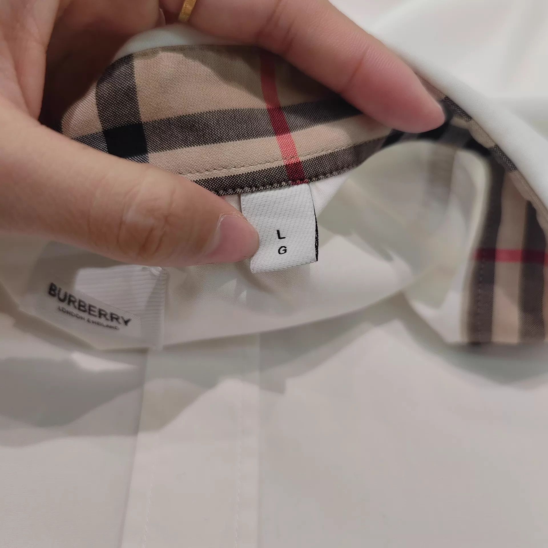 Burberry Burberry 99 New Short-Sleeve Shirt L Size US L / EU 52-54 / 3 - 4 Thumbnail