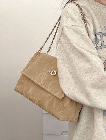 Japanese Brand Huskycat texture tote shoulder bag Size ONE SIZE - 6 Thumbnail