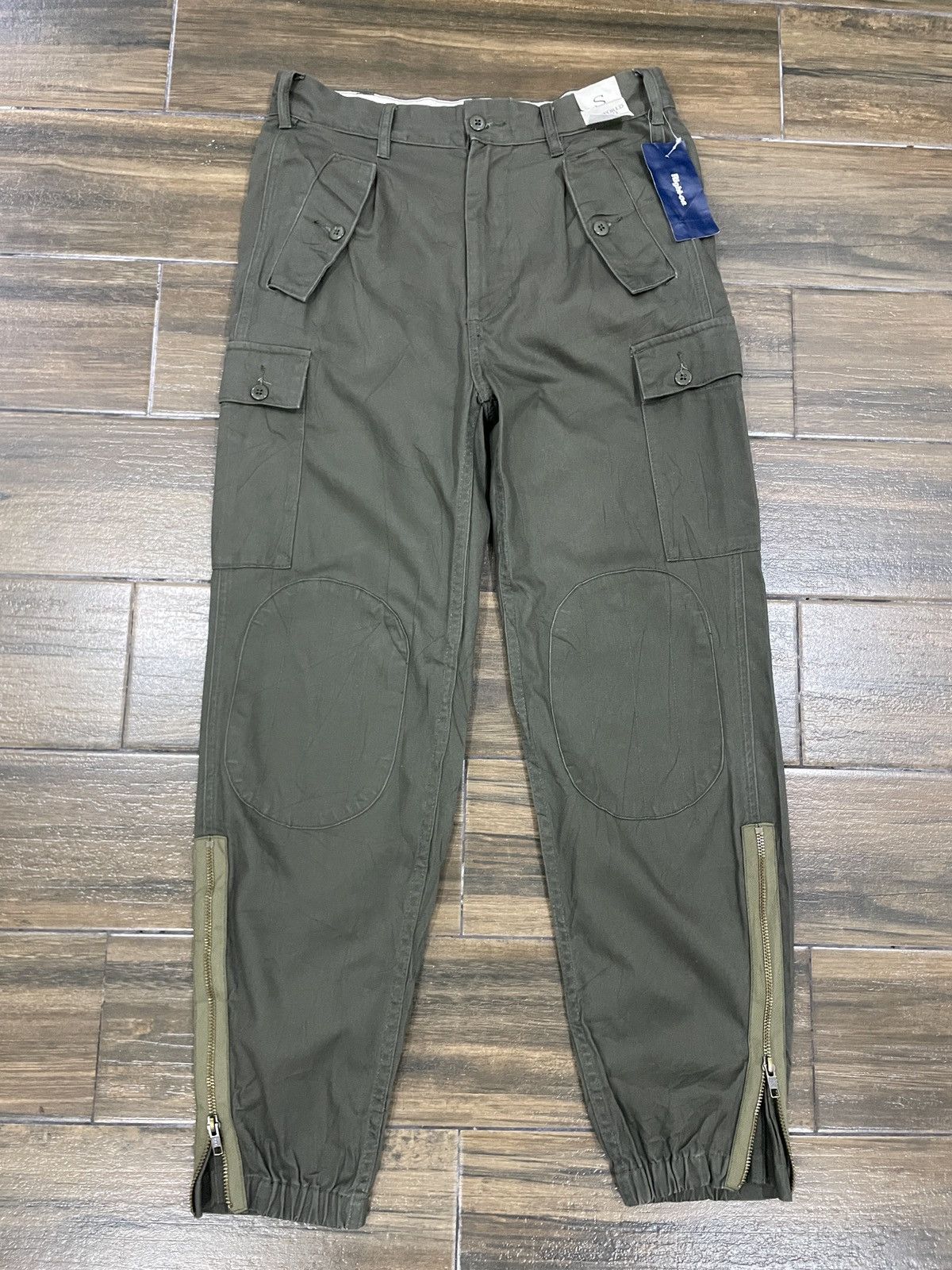 Back Number Tactical Military Cargo Pants Hype Design NWT