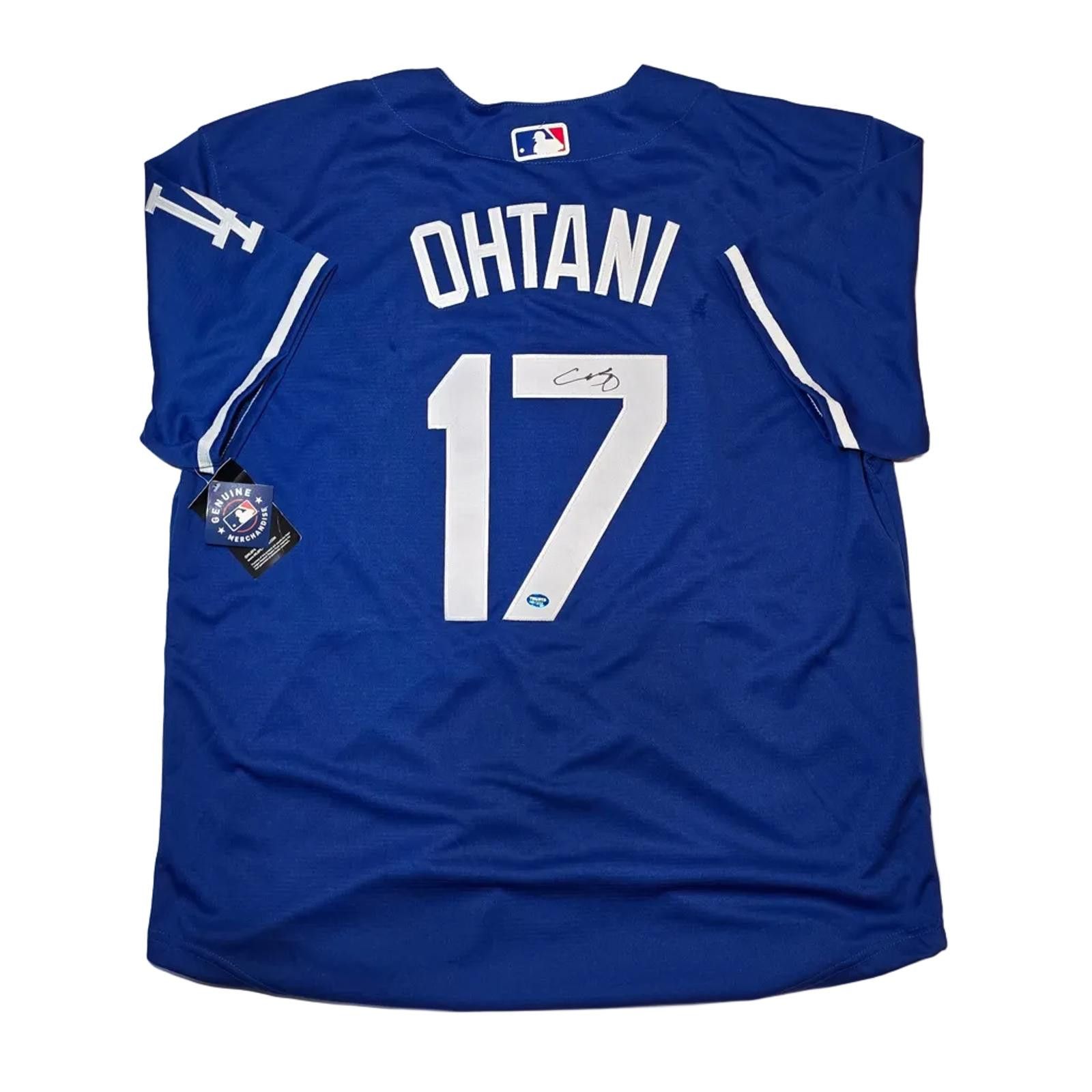 Other Shohei Ohtani LA Dodger autographed baseball jersey COA Size ONE SIZE - 2 Thumbnail