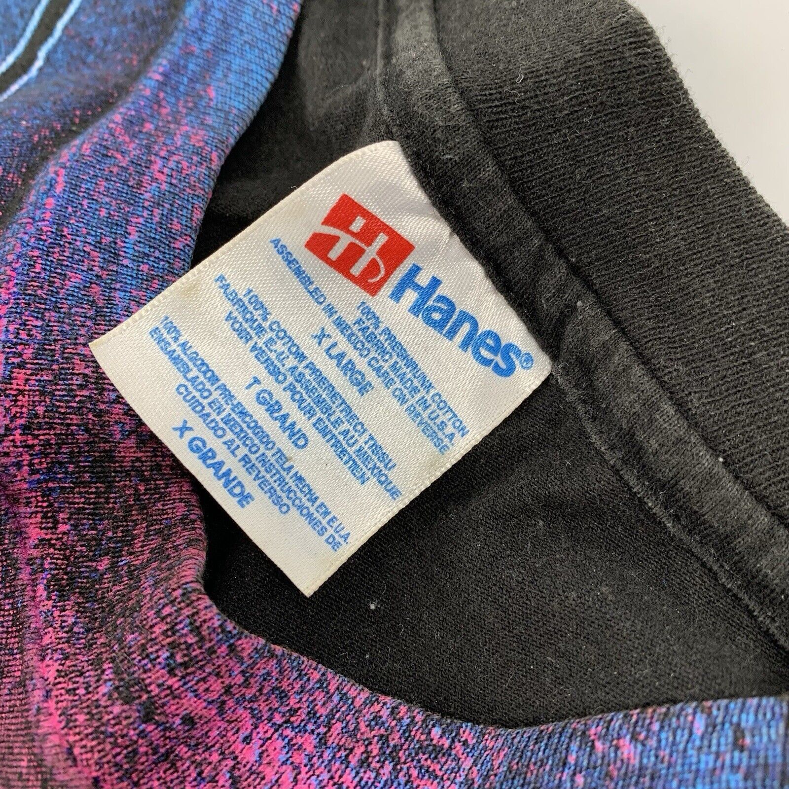 Hanes × Vintage RARE Vintage Grail 1994 Pink Floyd The Wall AOP Band T-Shirt Size US XL / EU 56 / 4 - 9 Thumbnail