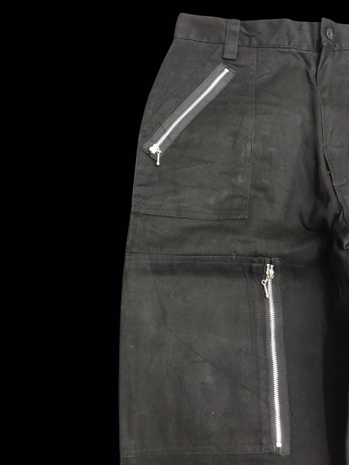 Japanese Brand × Seditionaries 💥Seditionaries💥BADGER Punk Multizipper Pant F27 Size US 29 - 3 Thumbnail