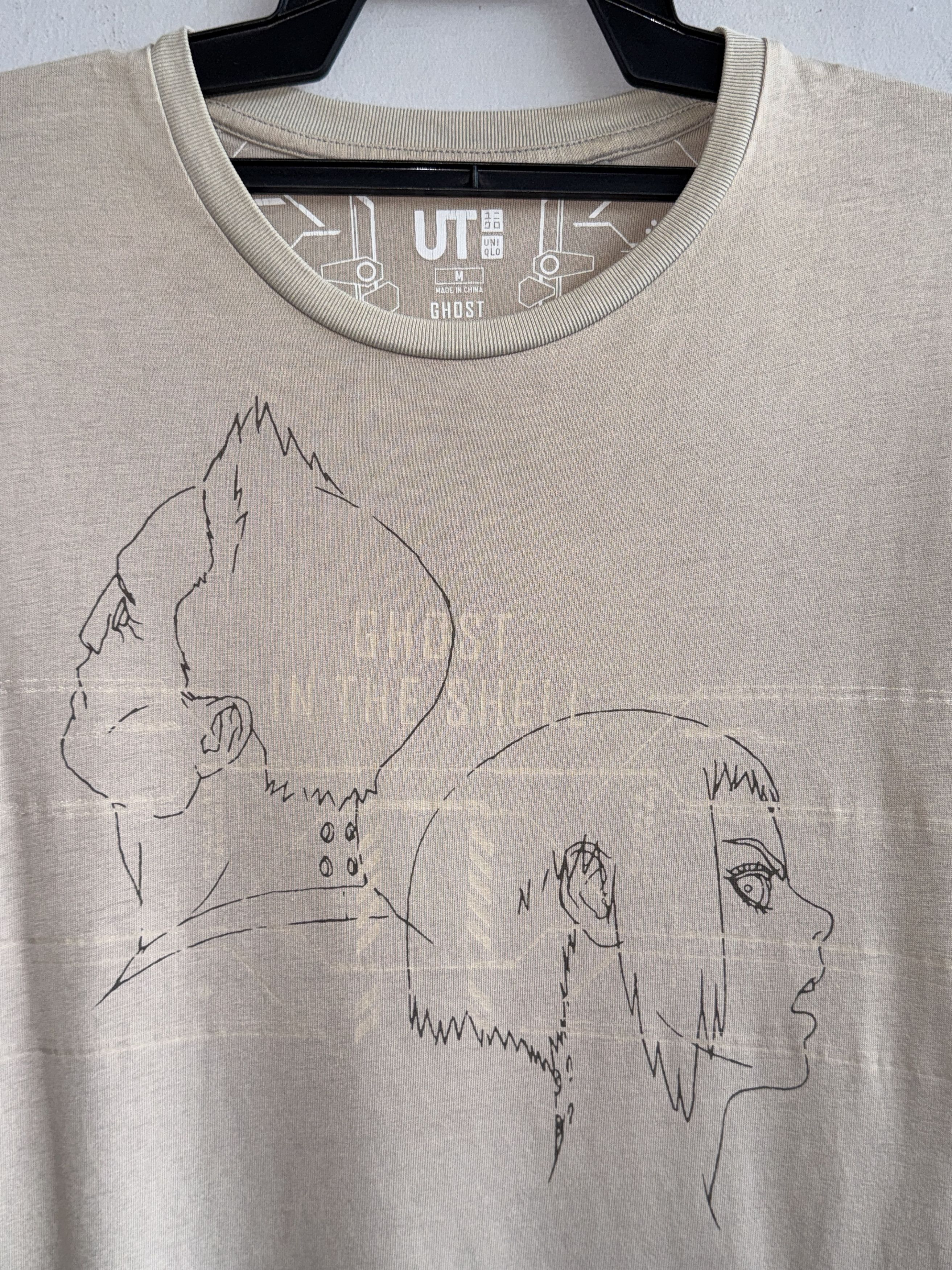 Anime Ghost In The Shell Uniqlo T-Shirt Size US M / EU 48-50 / 2 - 2 Thumbnail