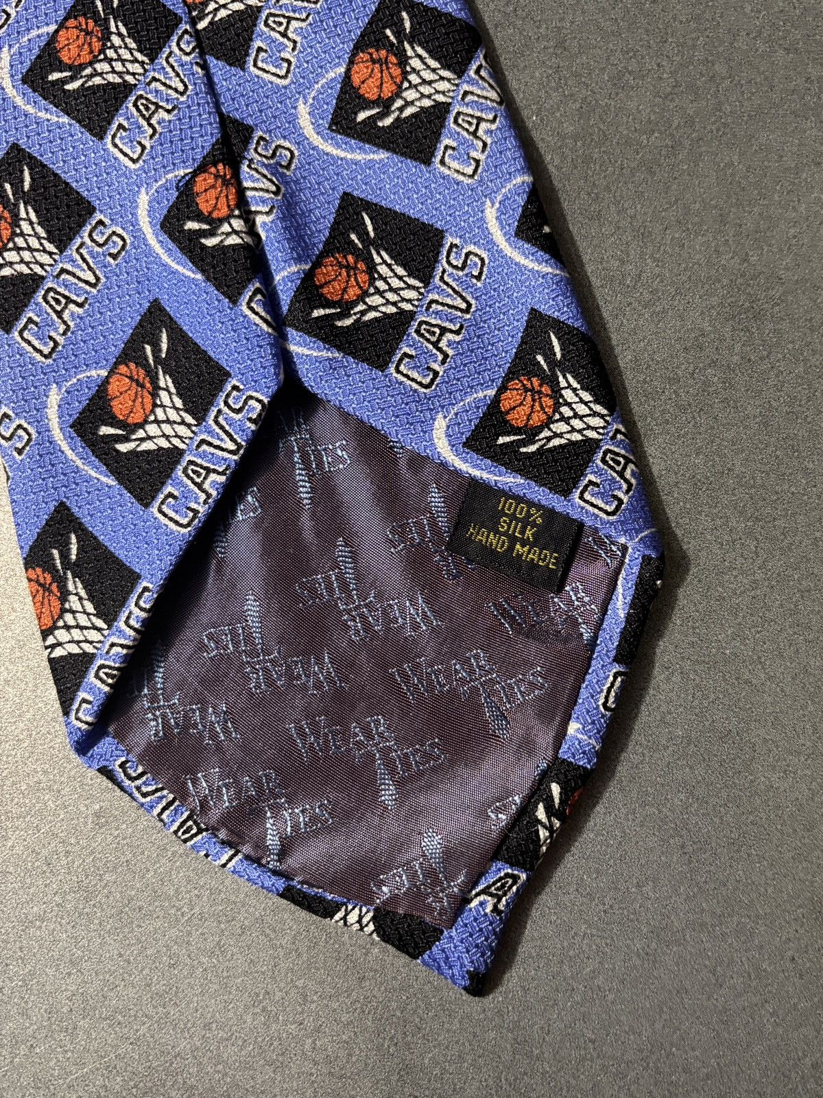 NBA Vintage Cleveland Cavaliers Tie NBA Draft Day 90s Limited Ed Size ONE SIZE - 6 Thumbnail