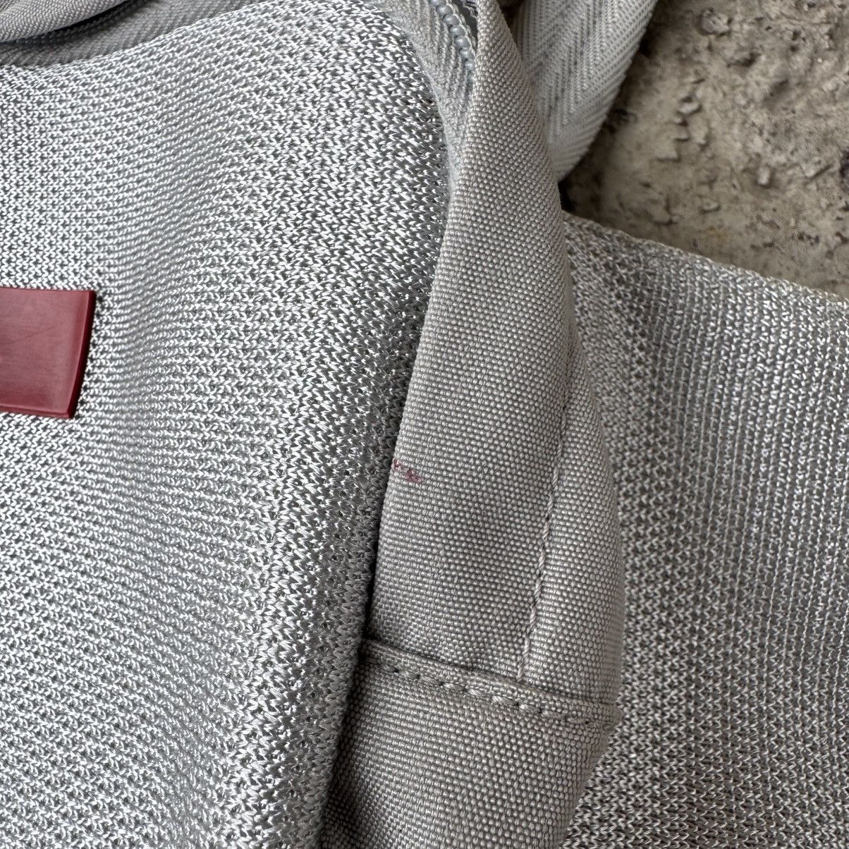 Prada Prada Metallic Silver Nylon Chest Rig Bag Size ONE SIZE - 8 Thumbnail