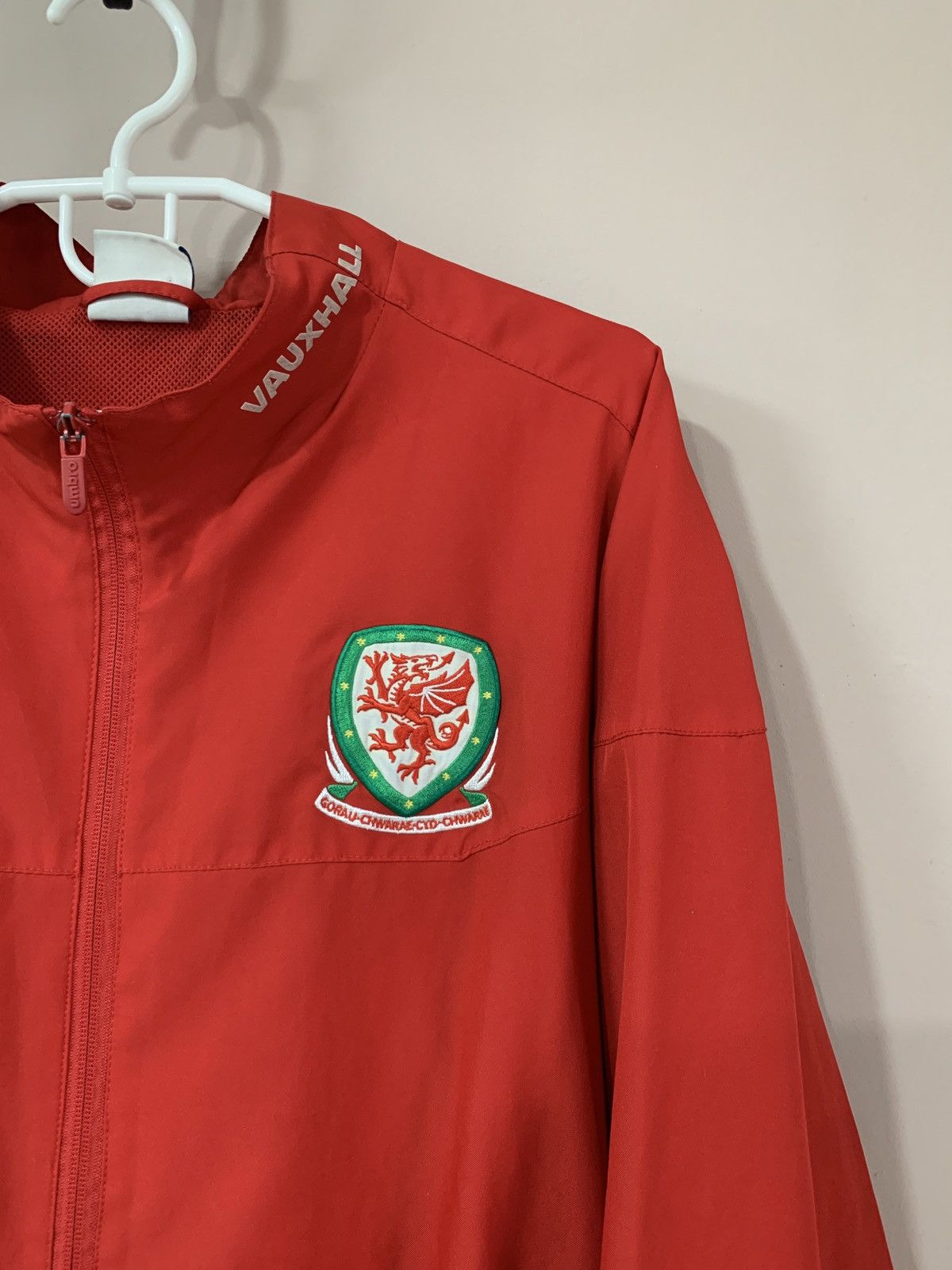 Umbro Wales Football Zip Track Jacket Umbro Soccer Retro Size XXL Size US XXL / EU 58 / 5 - 3 Thumbnail