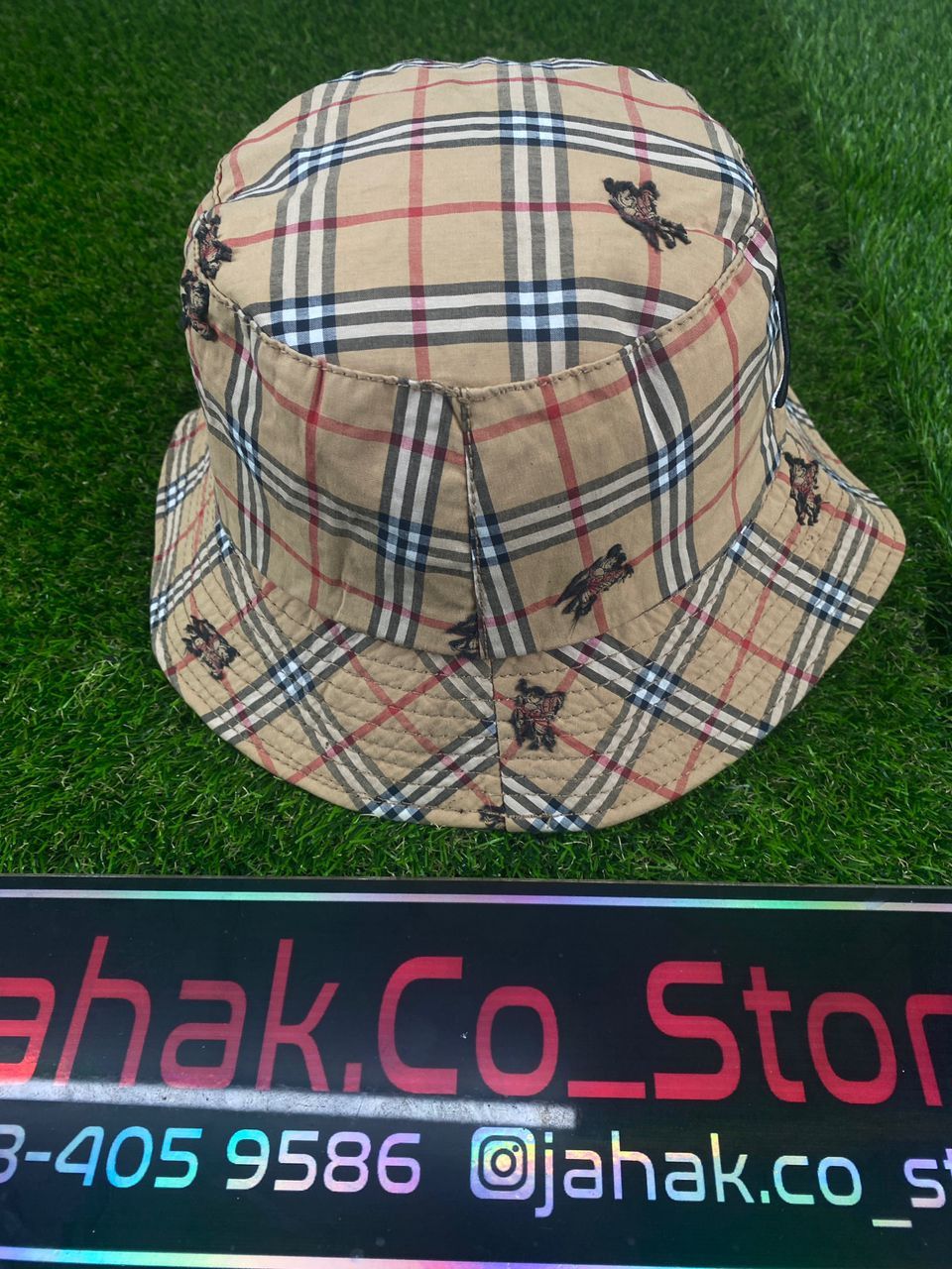 Burberry Burberry Monogram Logo Hat (CP012) Size ONE SIZE - 5 Thumbnail