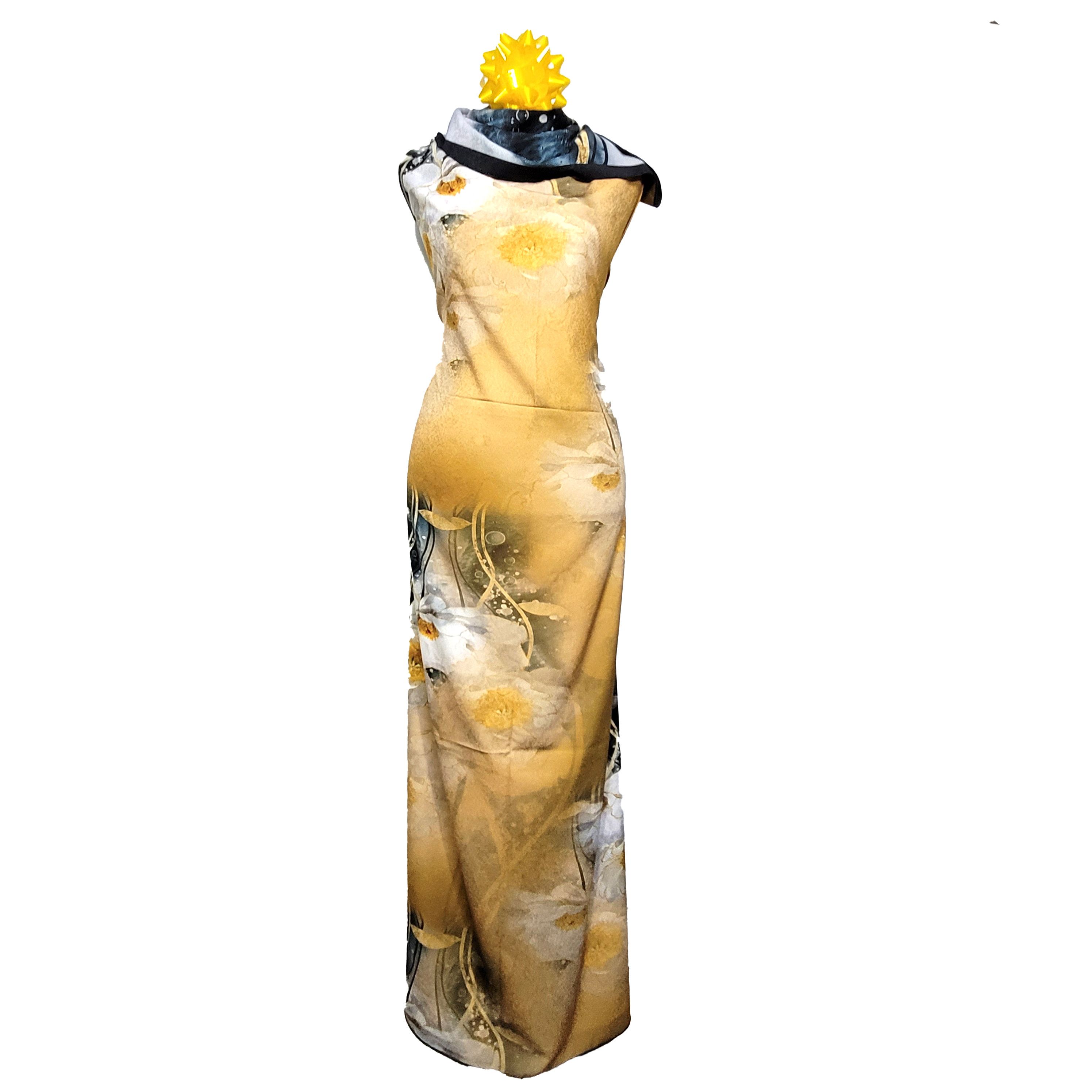 Other Double-Sided Silk Scarf 27"x70" Long Rectangle 3319 Size ONE SIZE - 7 Thumbnail