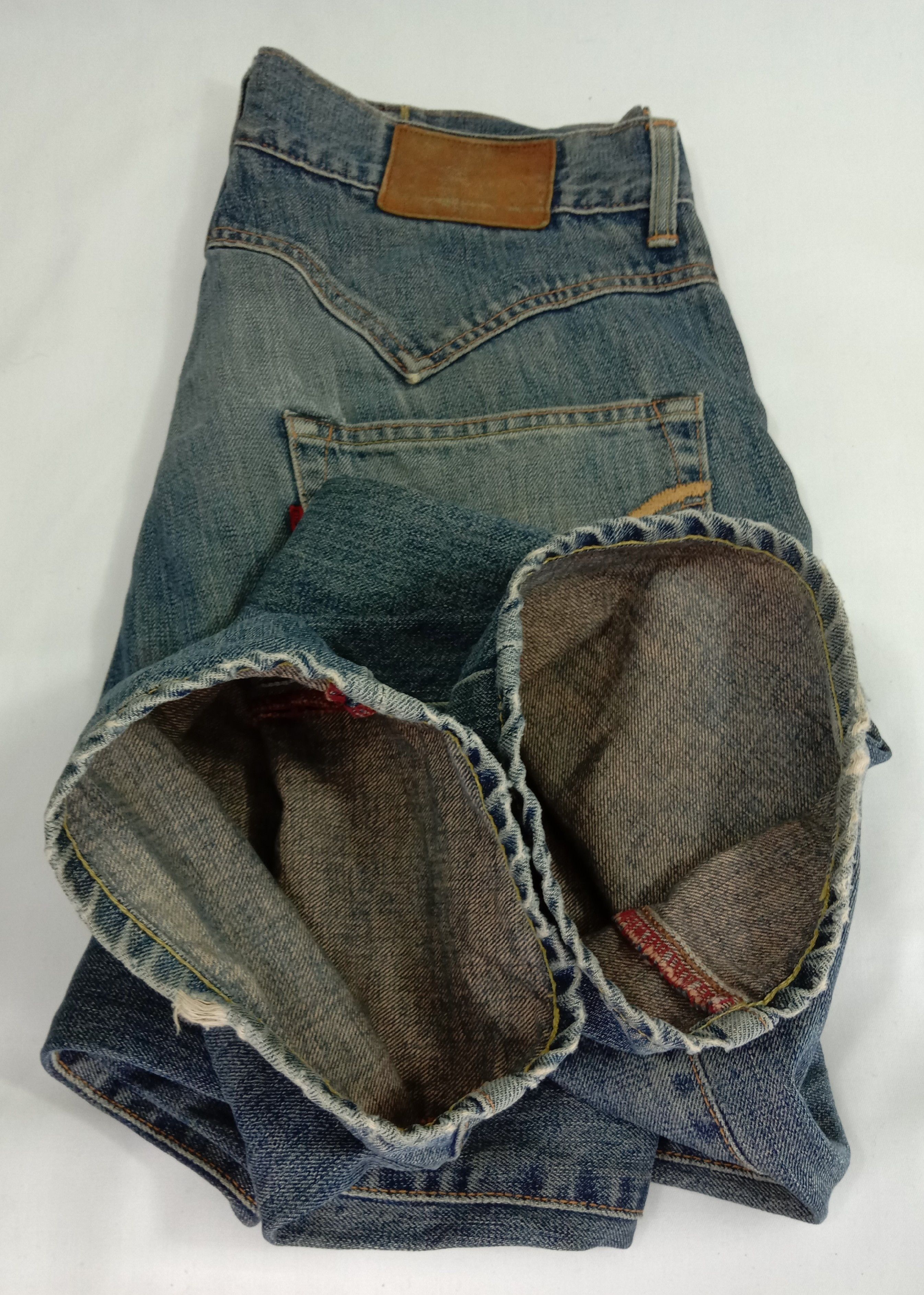 Edwin Vintage Edwin 503 Blue Wash Jeans Size US 33 - 13 Thumbnail
