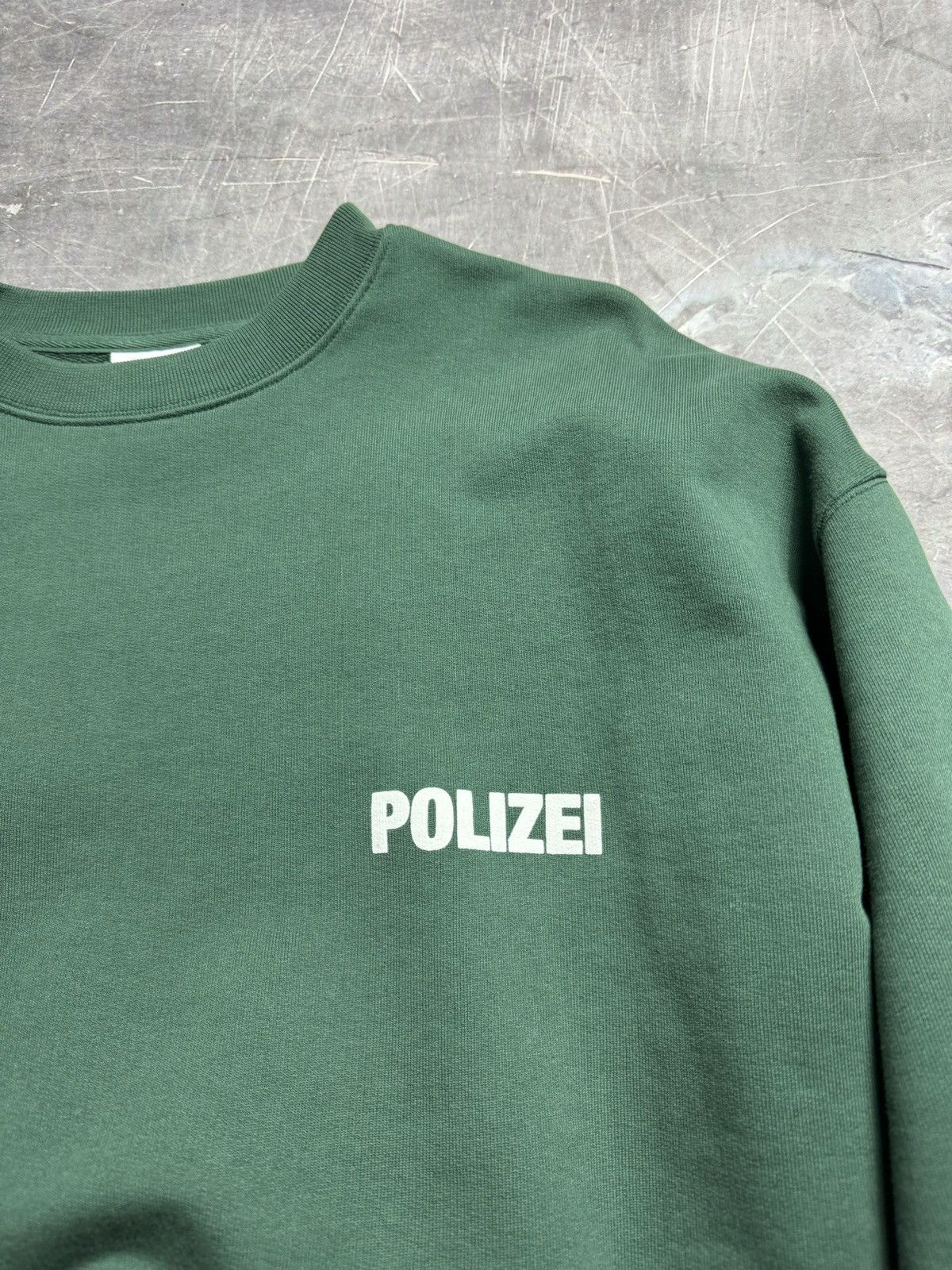 Vetements Vetements Polizei Crewneck Sweatshirt Size US M / EU 48-50 / 2 - 3 Thumbnail