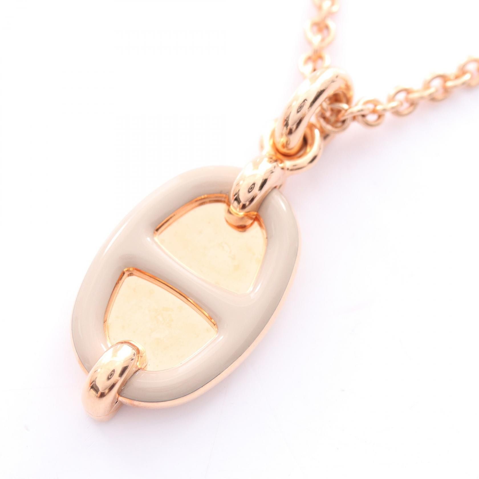 Hermes Hermes Hermes Chaine d'Ancre Mini Maillon Necklace Metal Necklace Size ONE SIZE - 1 Thumbnail