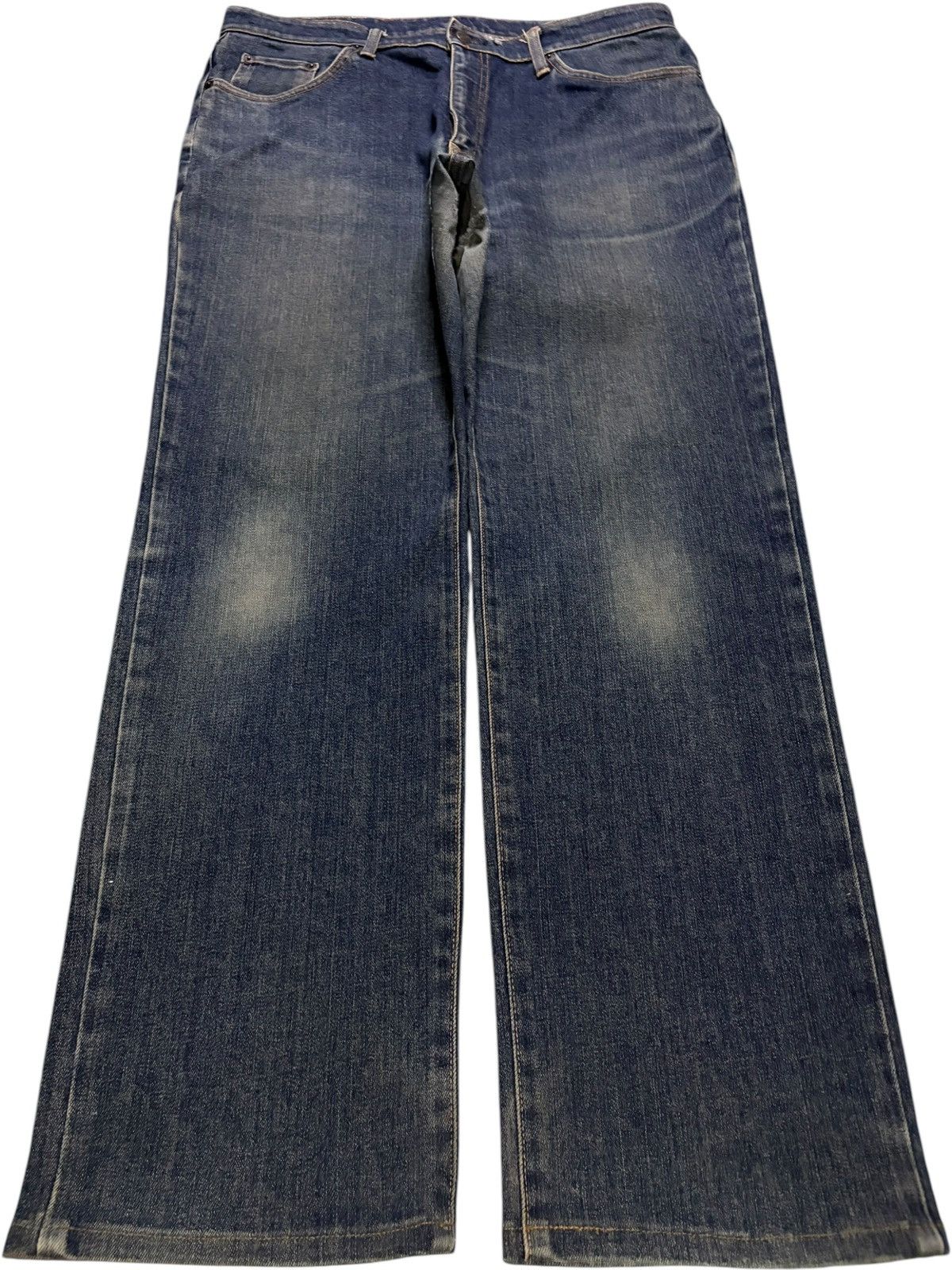 Edwin Vintage Edwin 403 Mud Wash Distressed Baggy Jeans Size US 36 / EU 52 - 1 Thumbnail