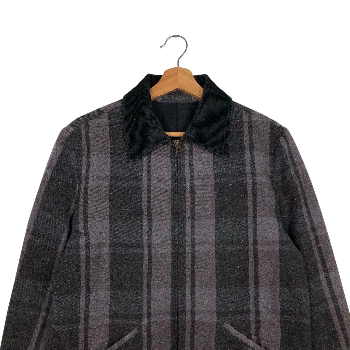 Japanese Brand 📌Vintage Chore Jacket Plst Tartan Design Issey Miyake Size US S / EU 44-46 / 1 - 4 Thumbnail