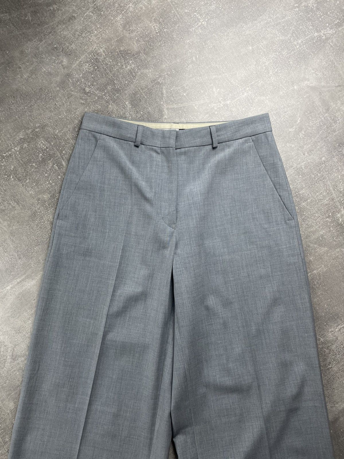Marithe + Francois Girbaud Marithé + François Girbaud Tailored Wide Leg Trousers Size 28" / US 6 / IT 42 - 4 Thumbnail