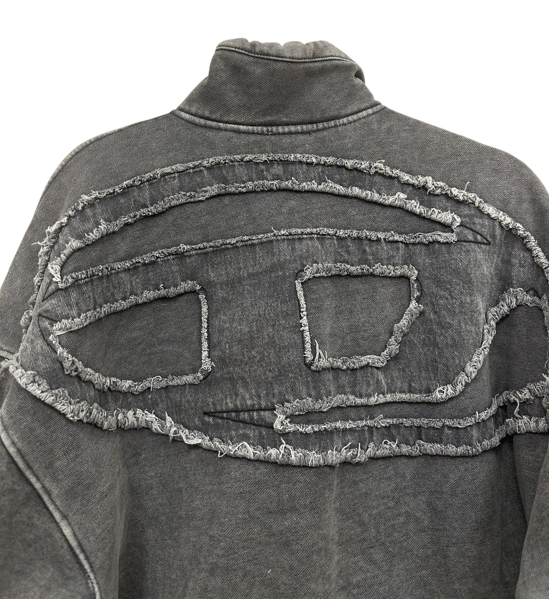 Diesel Grey Sweatshirt Jacket Size US L / EU 52-54 / 3 - 6 Thumbnail