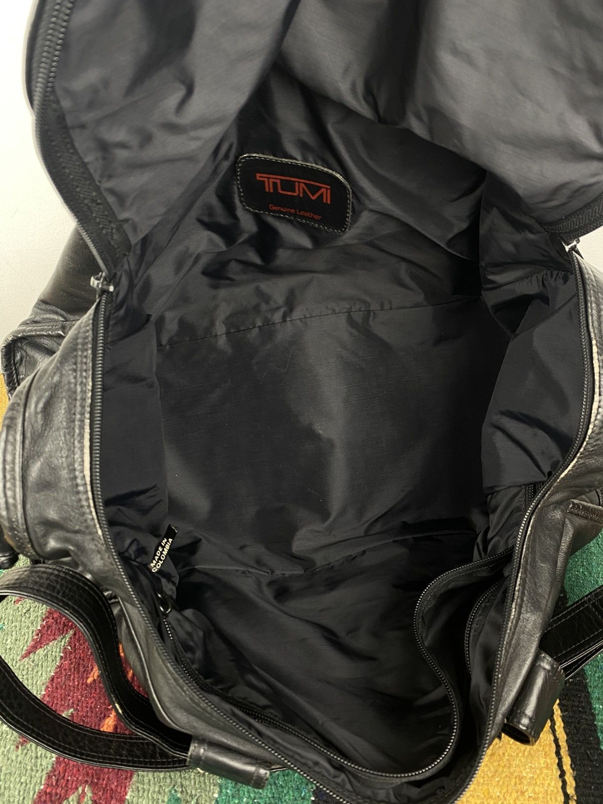 Tumi 2000’s Tumi Goat Patina Leather Duffle Bag Size ONE SIZE - 24 Thumbnail