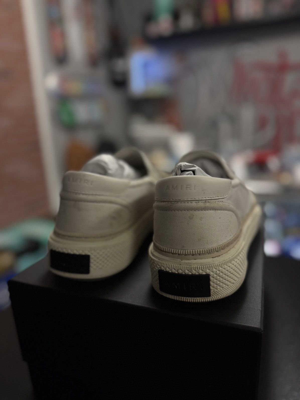Amiri Bone Amiri Low Top Sneakers Size 46EU/13US W BOX Size US 13 / EU 46 - 8 Thumbnail