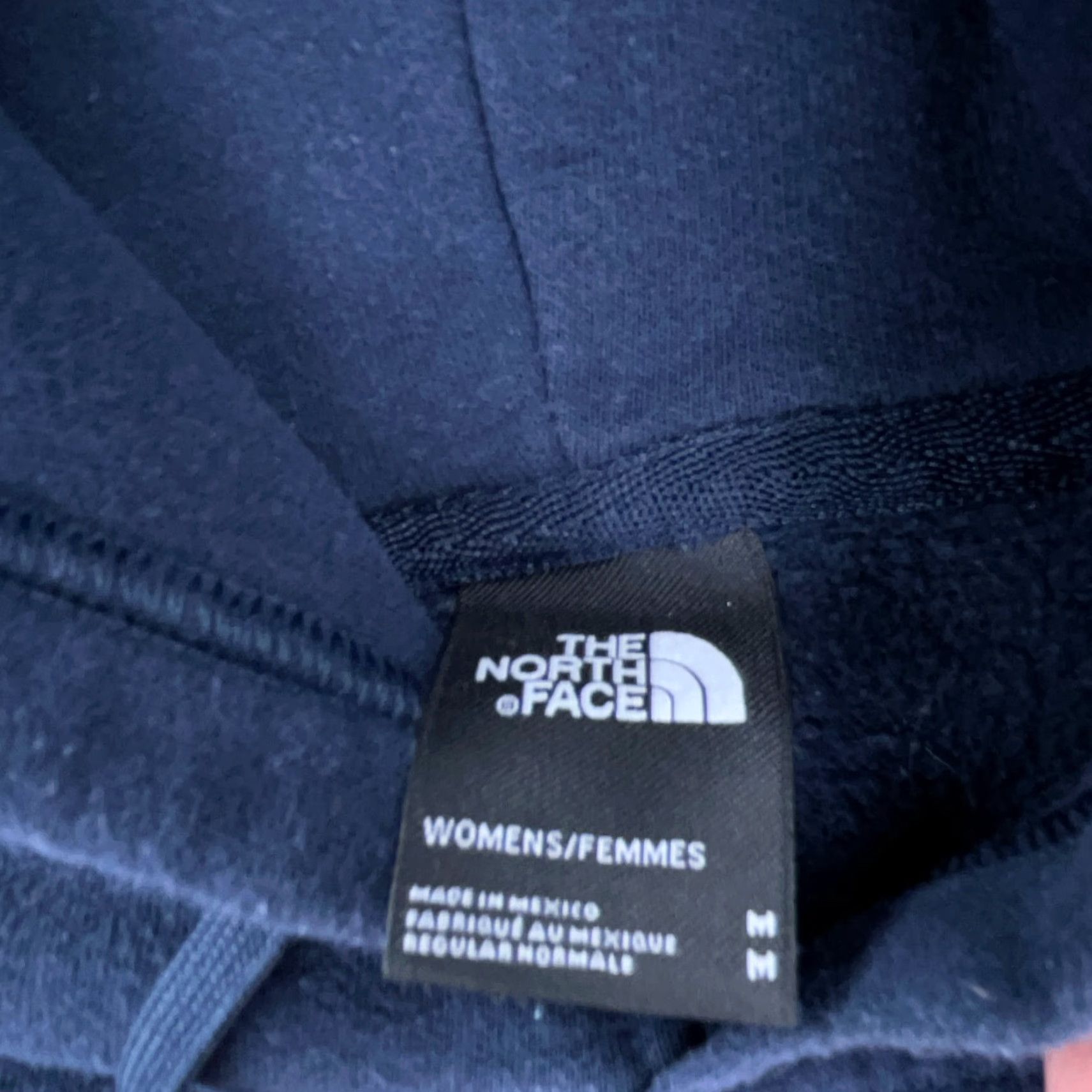 The North Face The North Face Hoodie Women M Blue White Logo Pullover Raglan Sleeve All Seasons Size M / US 6-8 / IT 42-44 - 2 Thumbnail