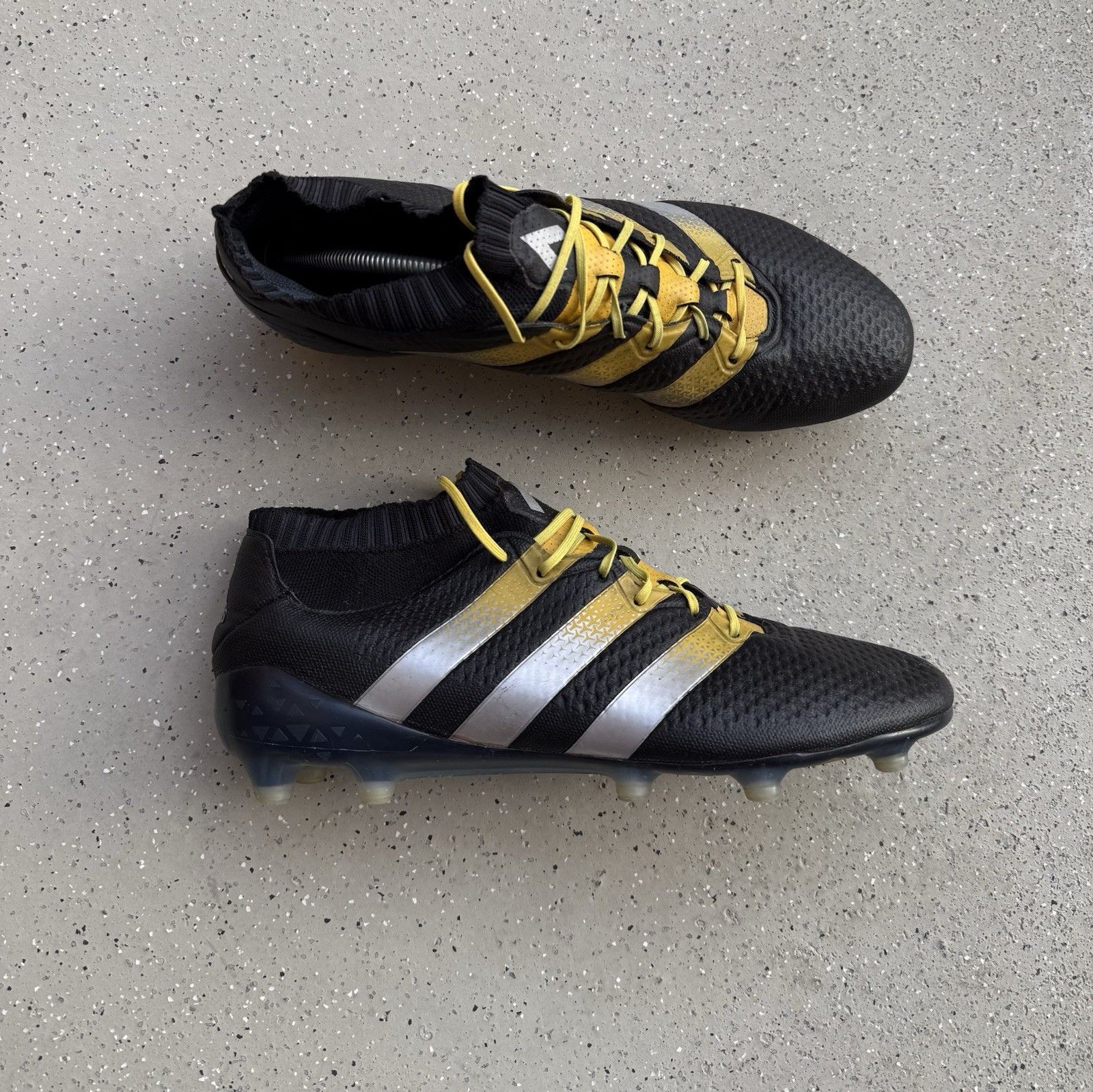 Adidas Adidas Ace 16.1 Primeknit FG Pro Cleats Soccer Football Size US 11.5 / EU 44-45 - 1 Thumbnail