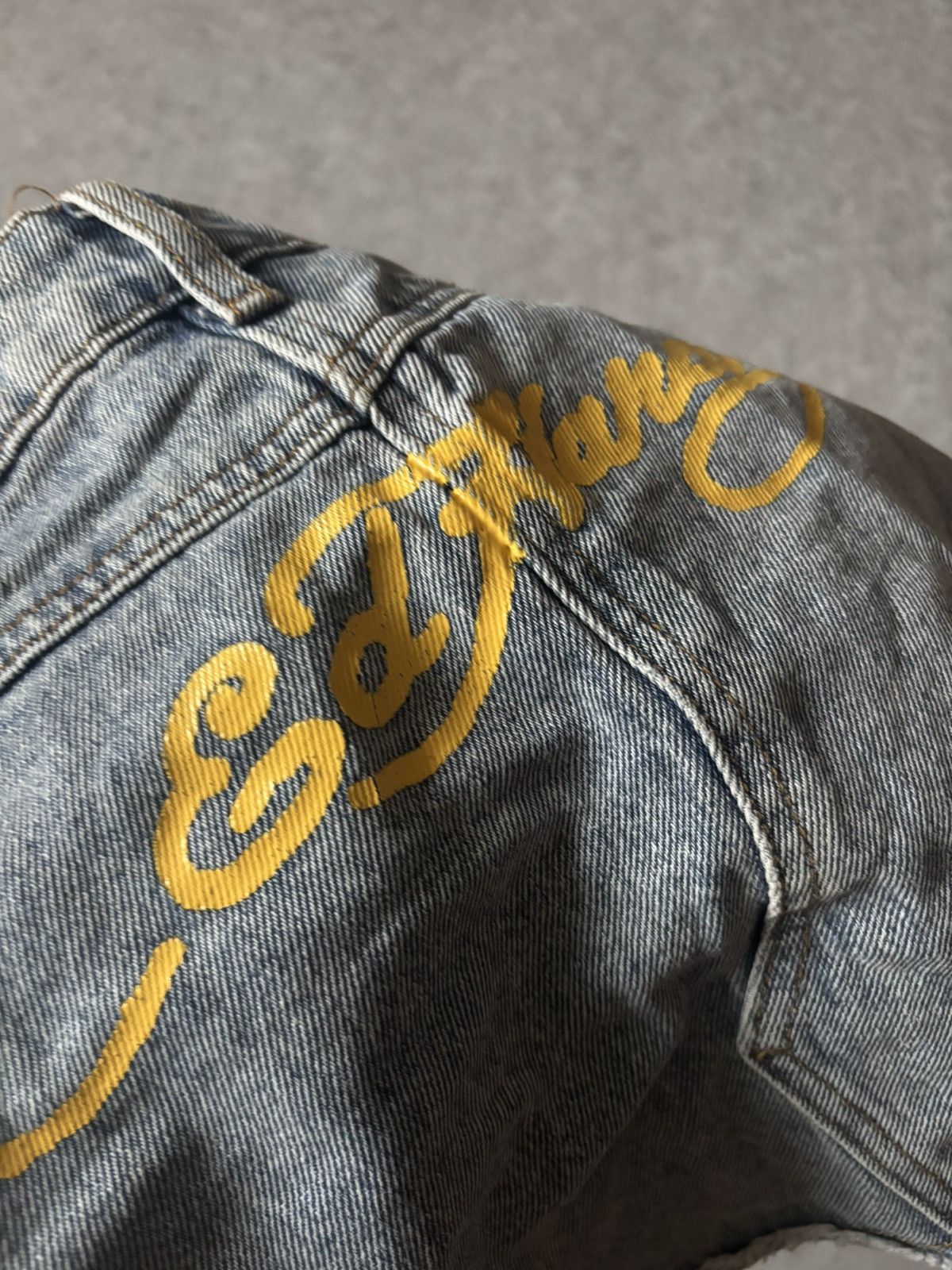 Ed Hardy ED HARDY LOGO MINI SKIRT Size 27" / US 4 / IT 40 - 3 Thumbnail