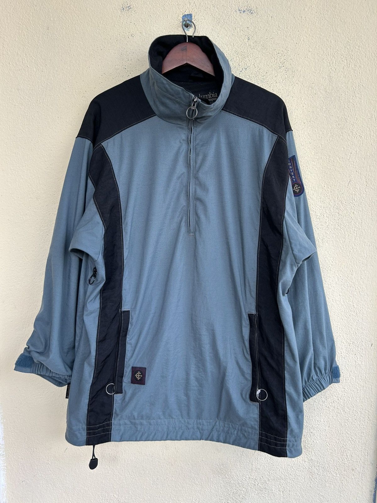 Columbia × Vintage Columbia Convert Half Zipper Windbreaker Size US S / EU 44-46 / 1 - 1 Thumbnail