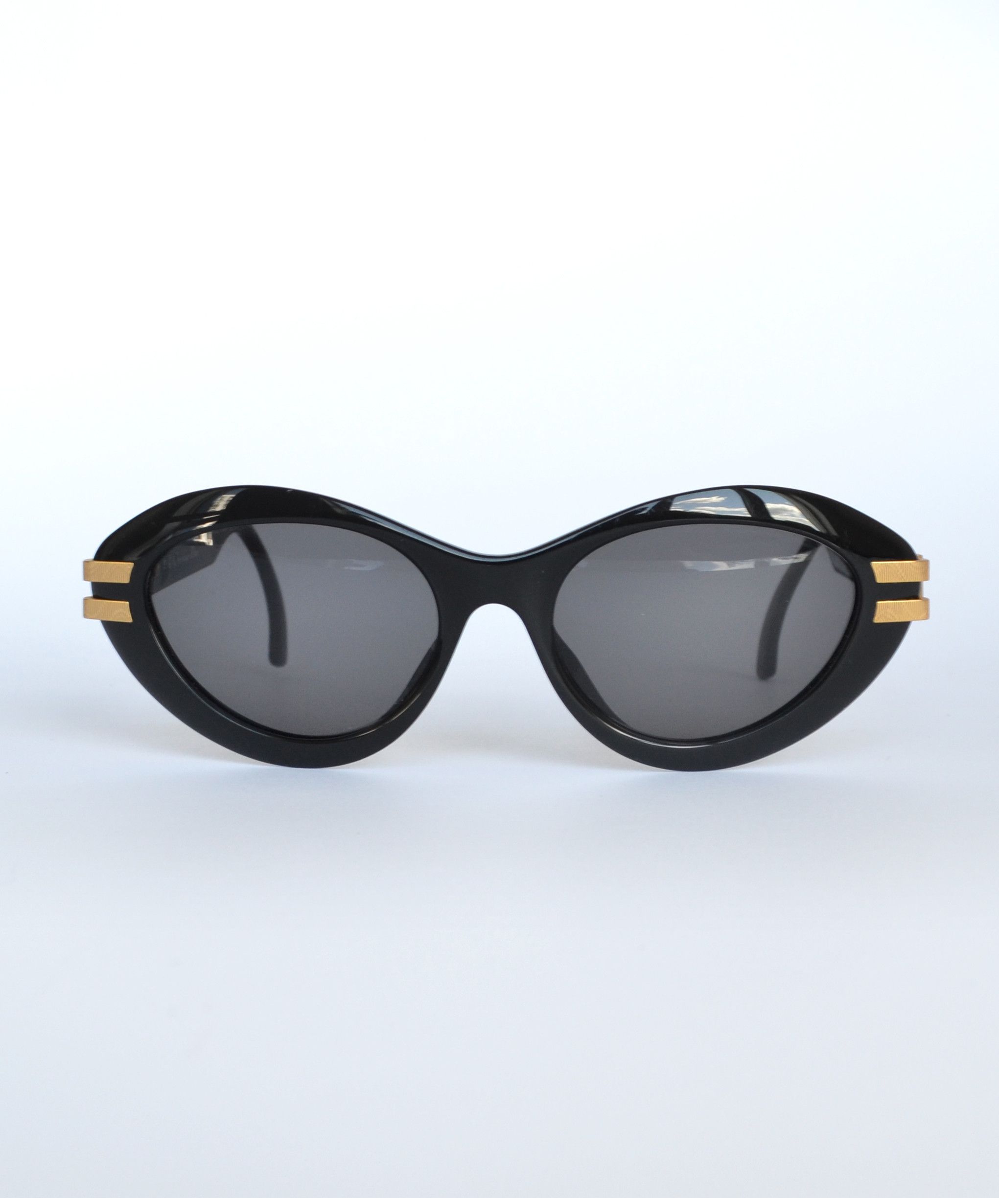 Dior DIOR Sunglasses CD Golden Glasses 2905 Oval Cat Black Size ONE SIZE - 4 Thumbnail