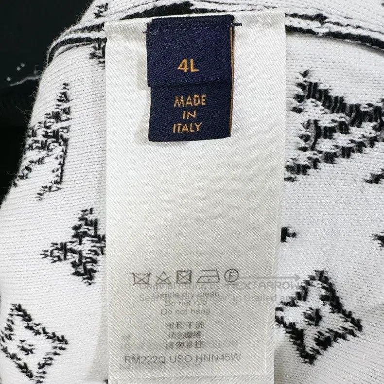Louis Vuitton Louis Vuitton size 4l Monogram Full Logo Gradient Knit Hood Size US M / EU 48-50 / 2 - 4 Thumbnail