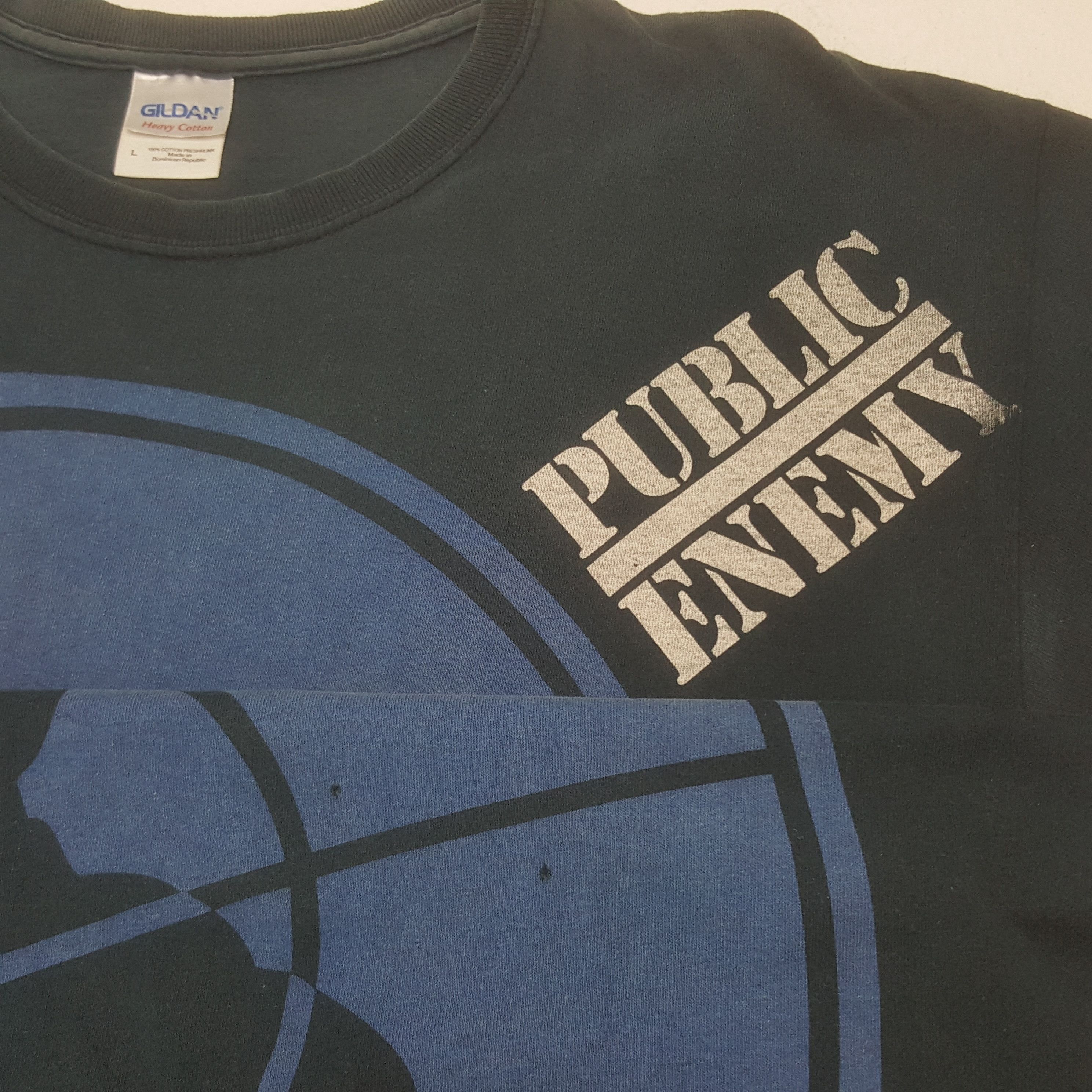 Public Enemy × Rap Tees × Vintage Vintage Public Enemy American Rapper Hip-hop Tshirt Size US L / EU 52-54 / 3 - 5 Thumbnail