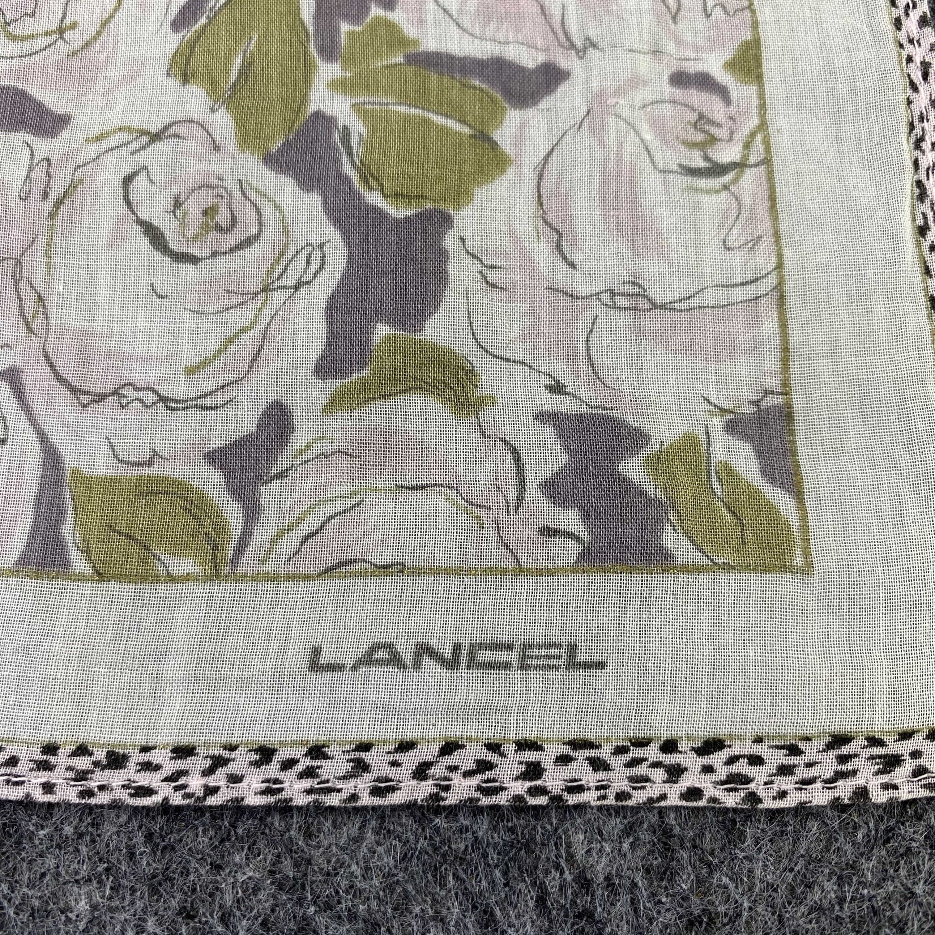 Lancel Lancel Handkerchief / Bandana / Neckerchief-B748 Size ONE SIZE - 5 Thumbnail