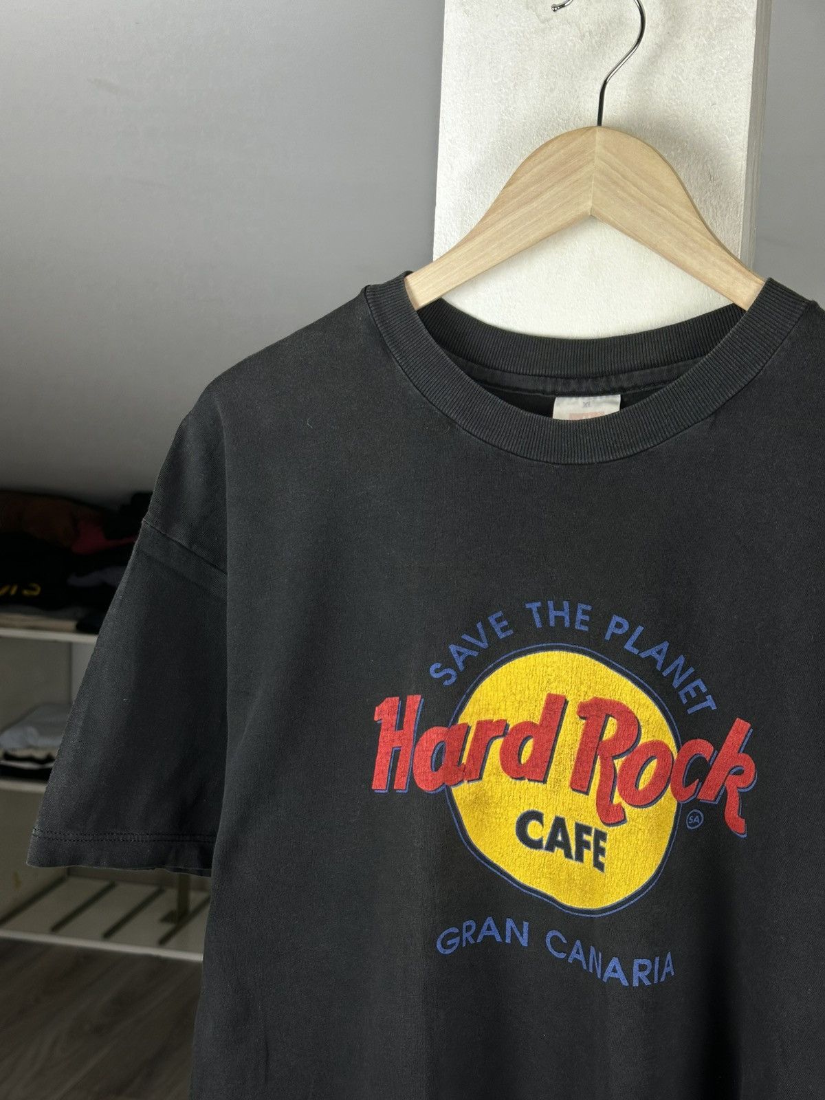 Hard Rock Cafe Vintage Hard Rock Cafe Shirt 90s Gran Canaria Island Tee Size US XL / EU 56 / 4 - 2 Thumbnail